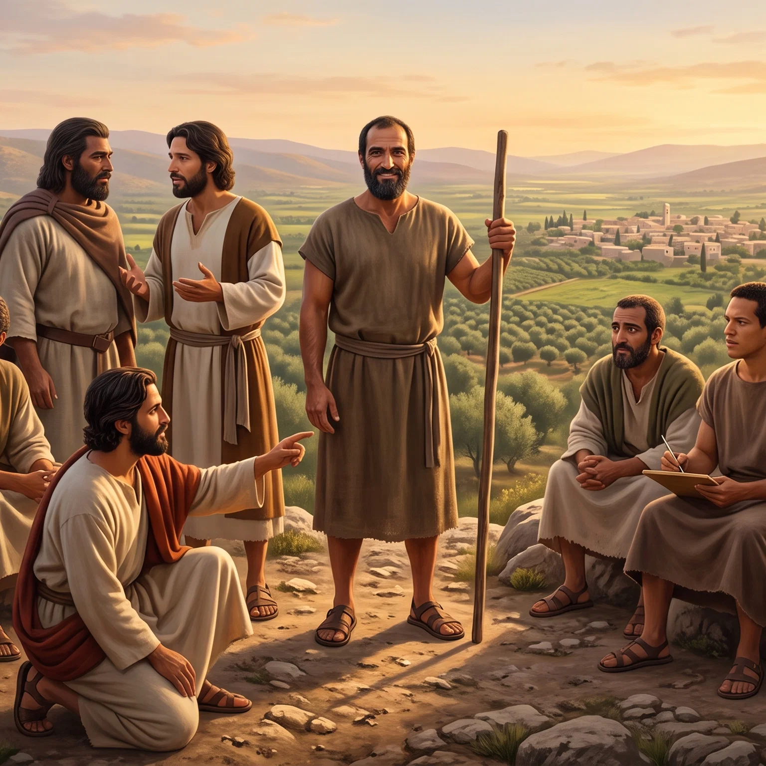 The Twelve Apostles in Solemn Fellowship