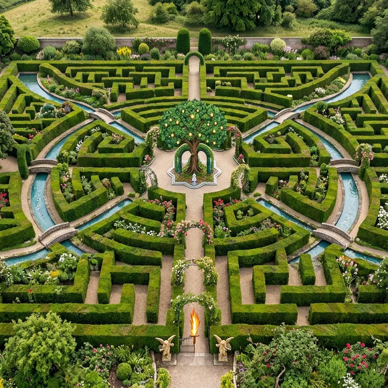The Divine Labyrinth of Eden