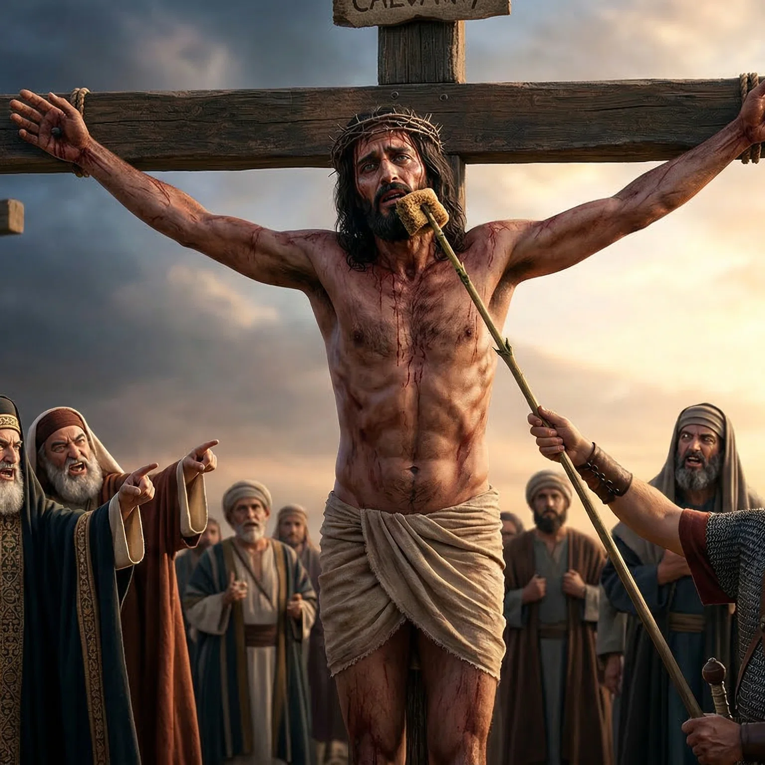 The Final Act of Redemption on Calvary