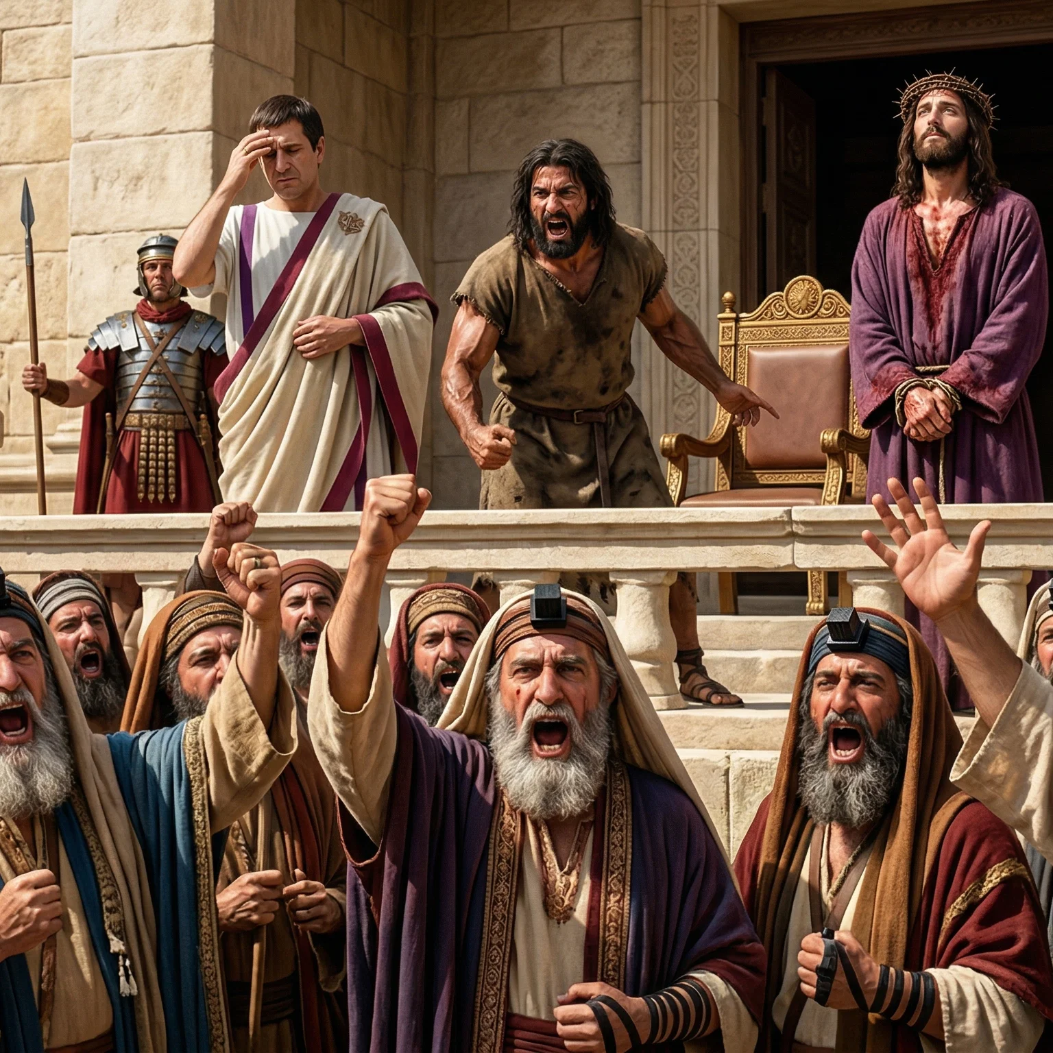 The Trial of Jesus Before Pilate