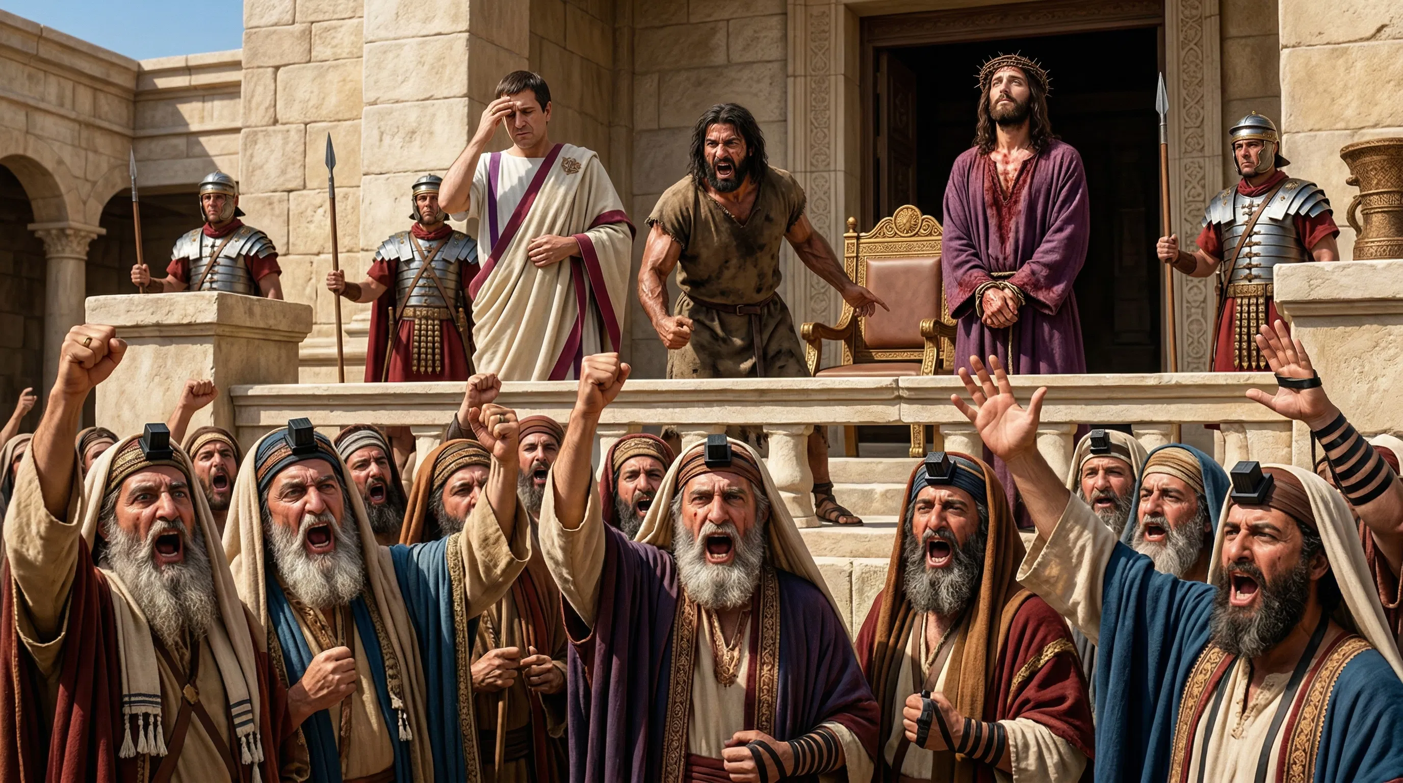 The Trial of Jesus Before Pilate