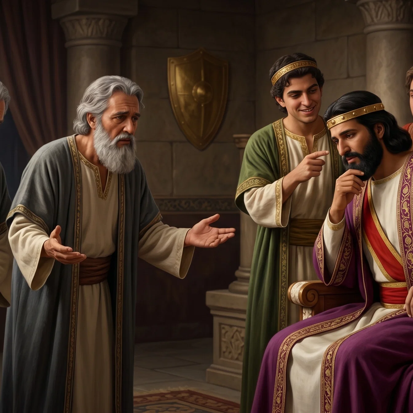 The Divided Heart of a King
