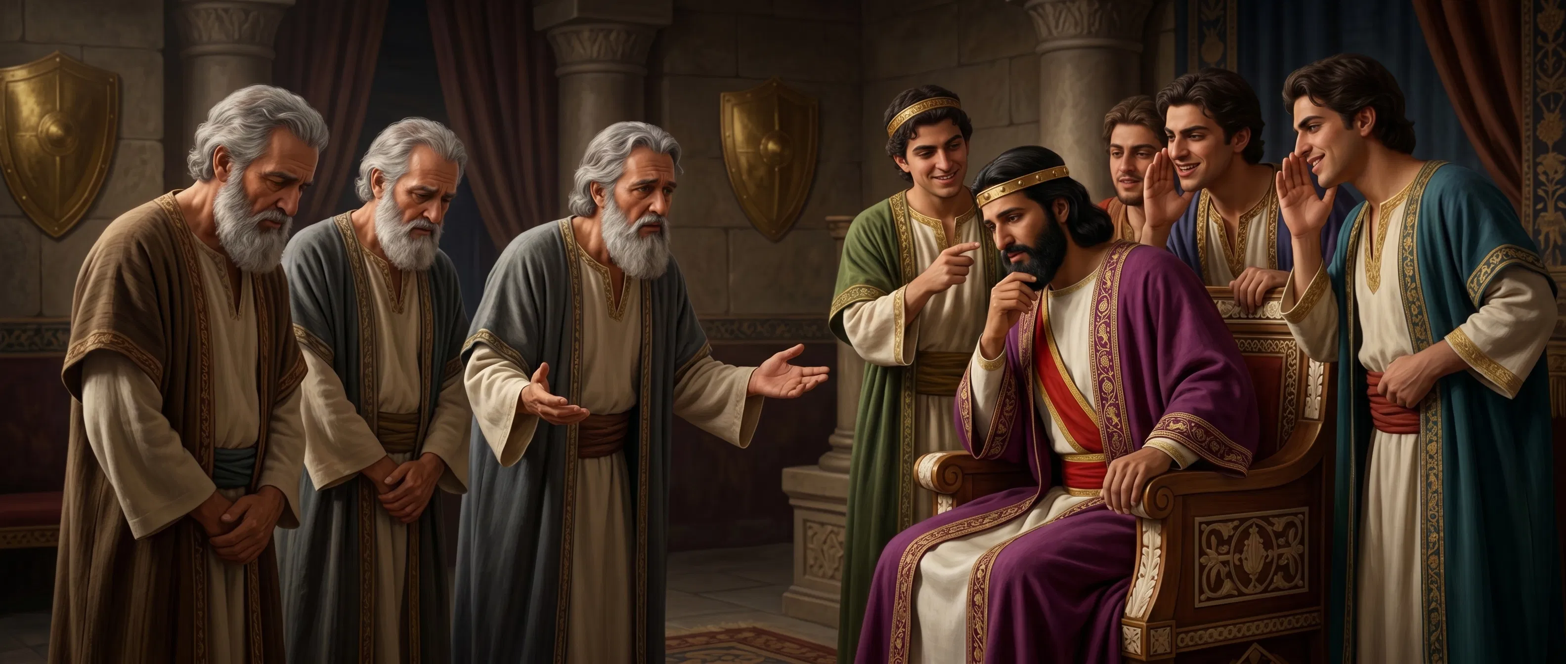 The Divided Heart of a King