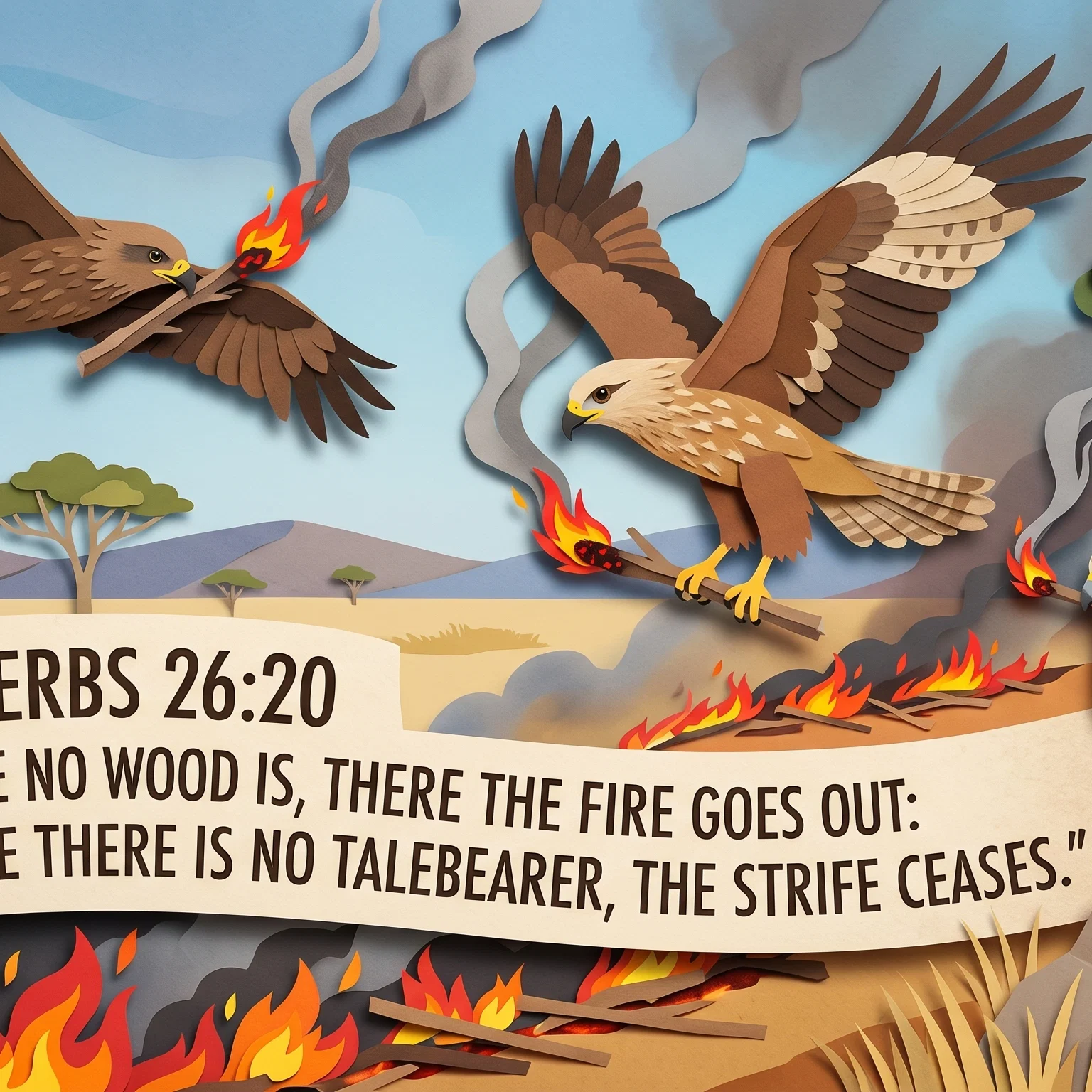 Avian Firebrands of Discord