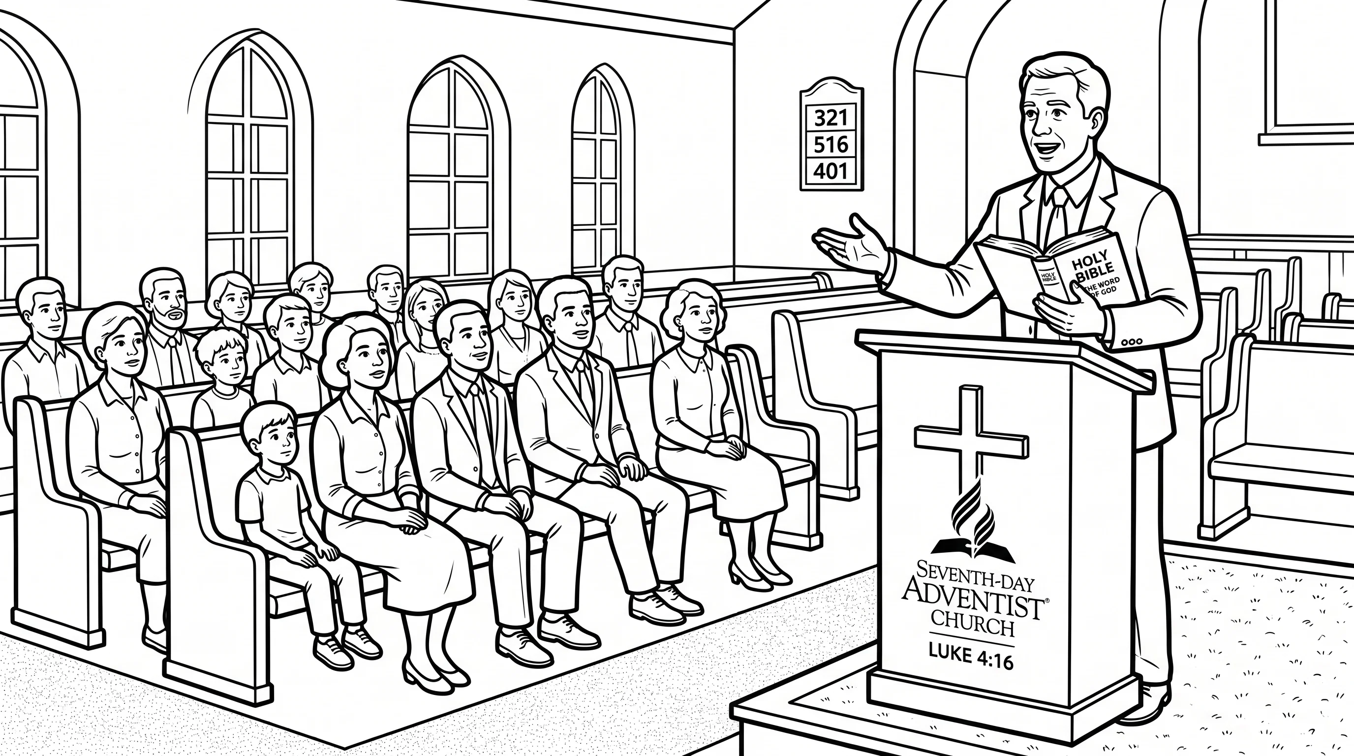 A Sacred Sabbath Message Delivered