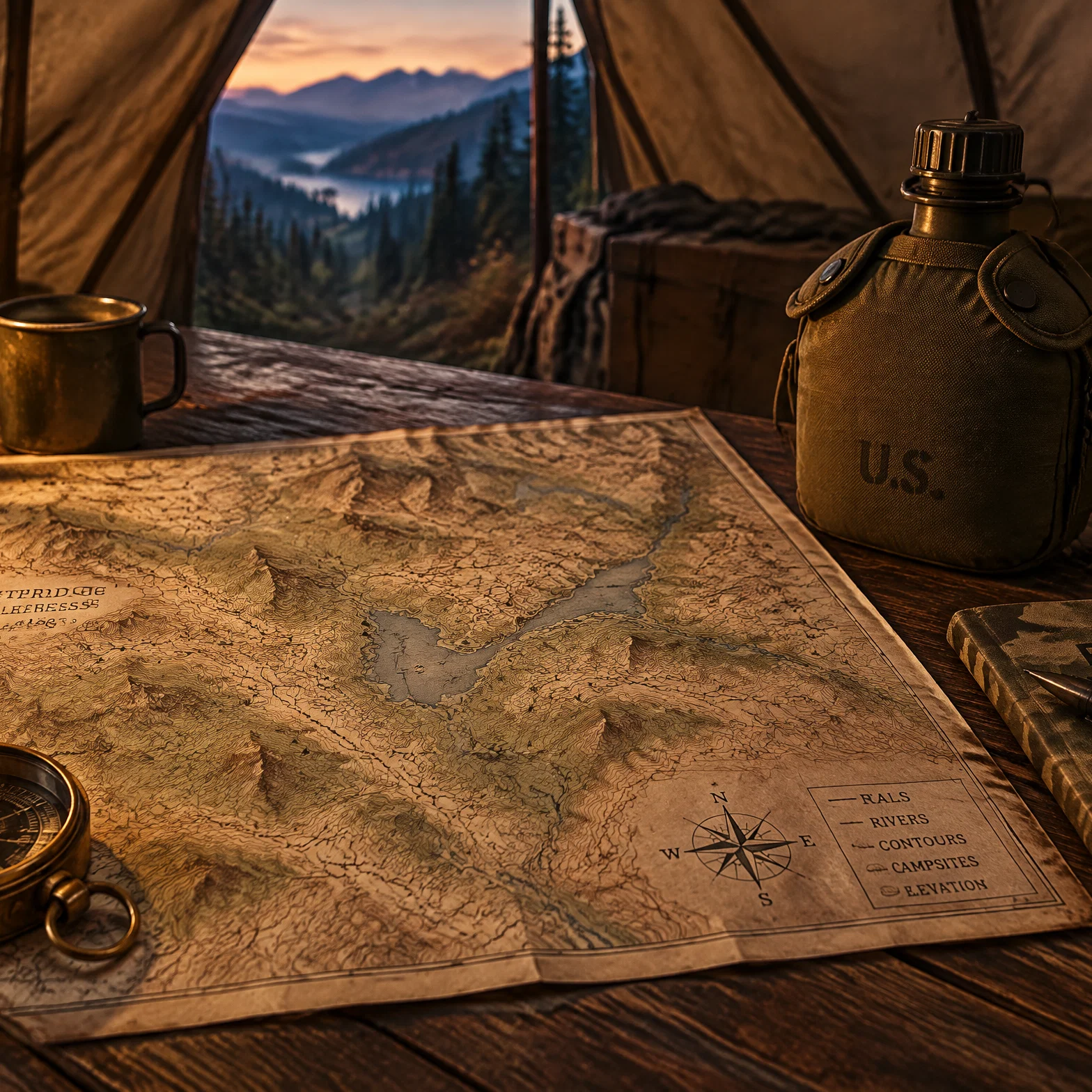 The Explorer's Quiet Moments of Reflection