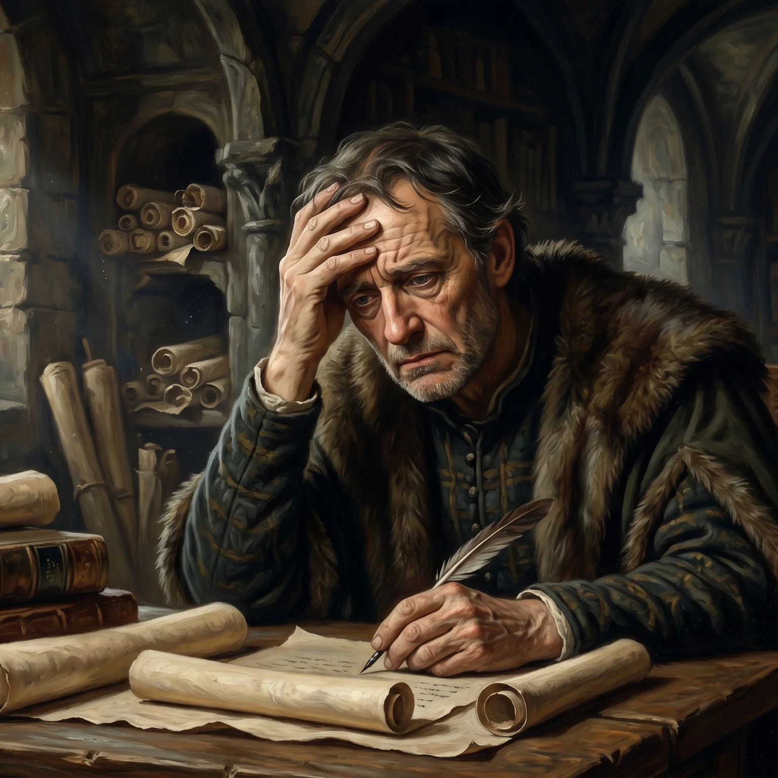 The Weary Burden of Endless Wisdom