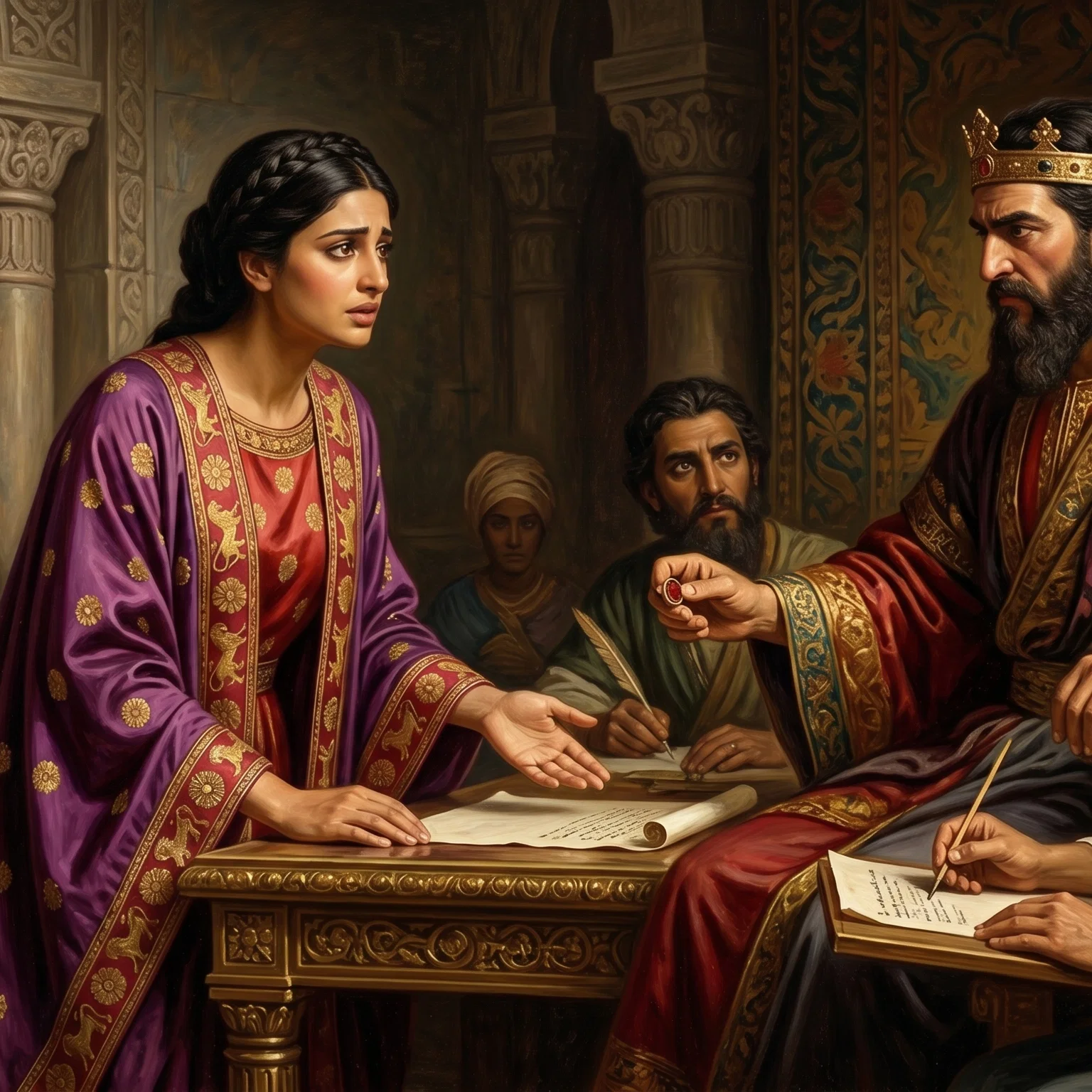 Queen Esther Defending Her People