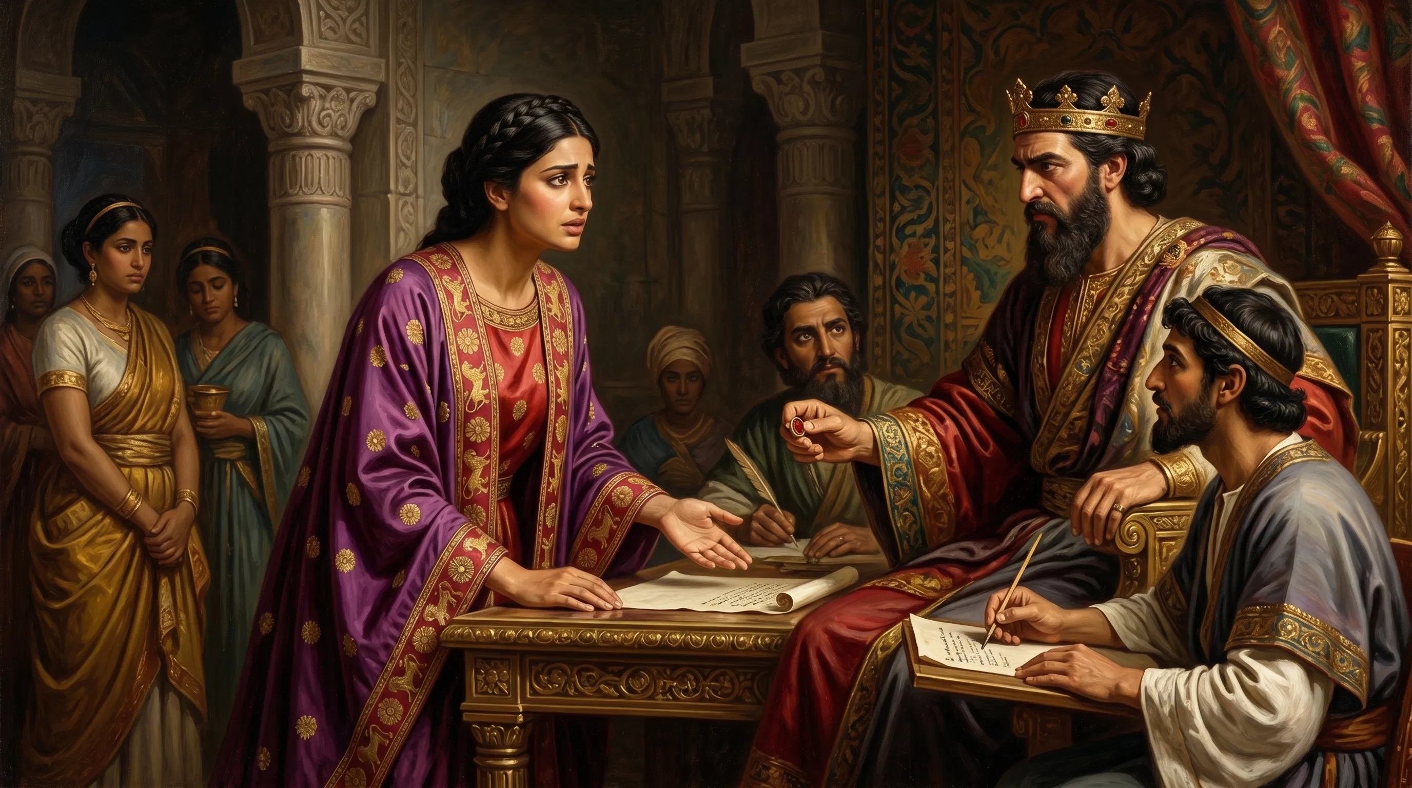 Queen Esther Defending Her People
