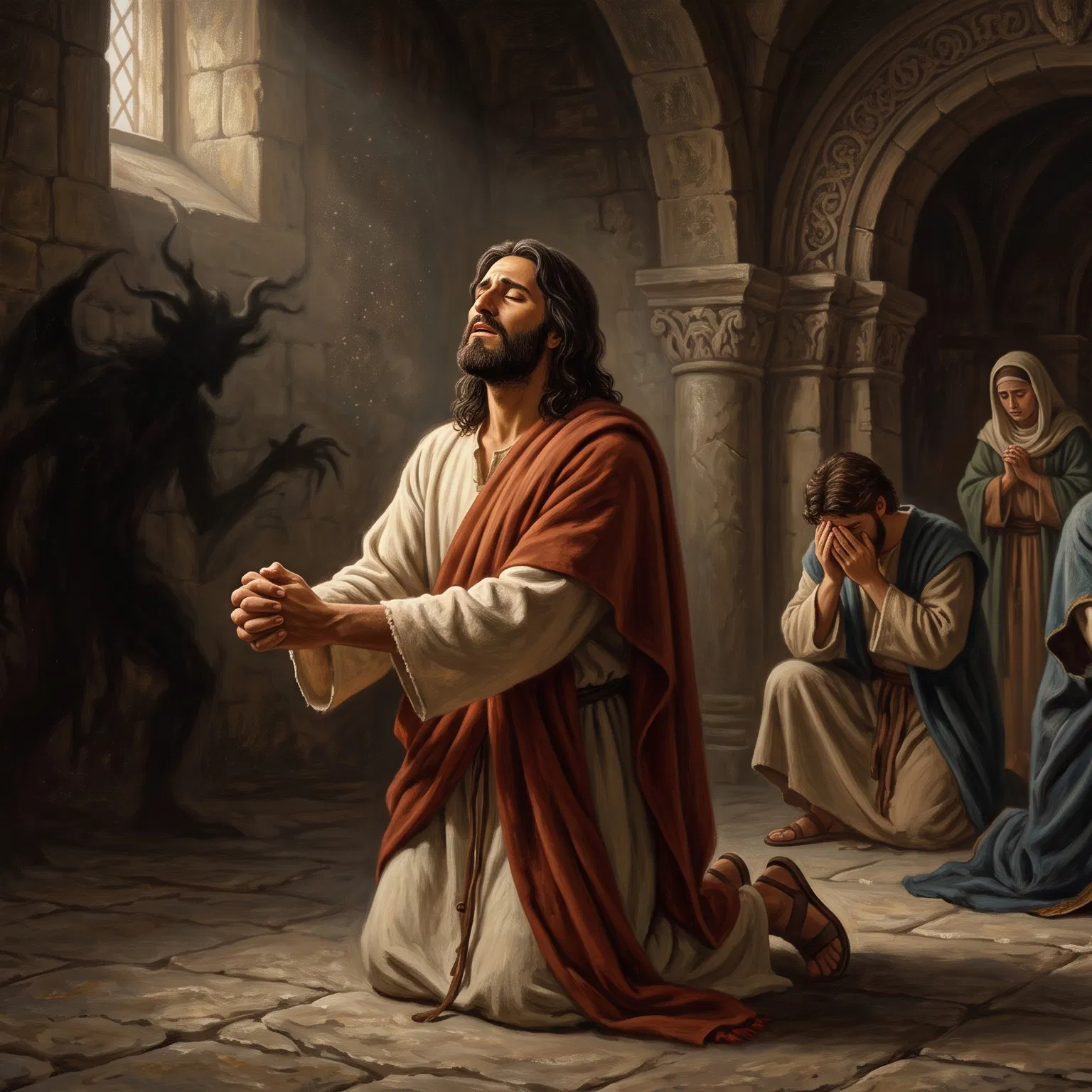 Divine Guidance Through The Shadowed Path
