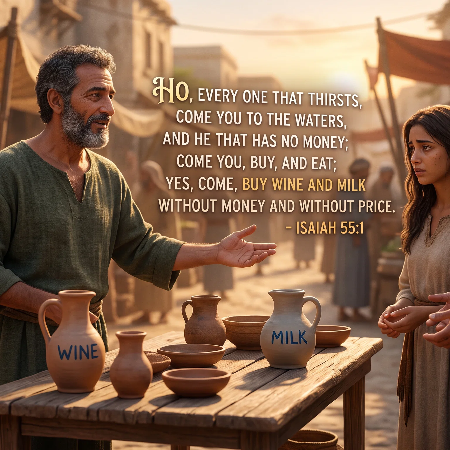 Living Waters Offered Without Price