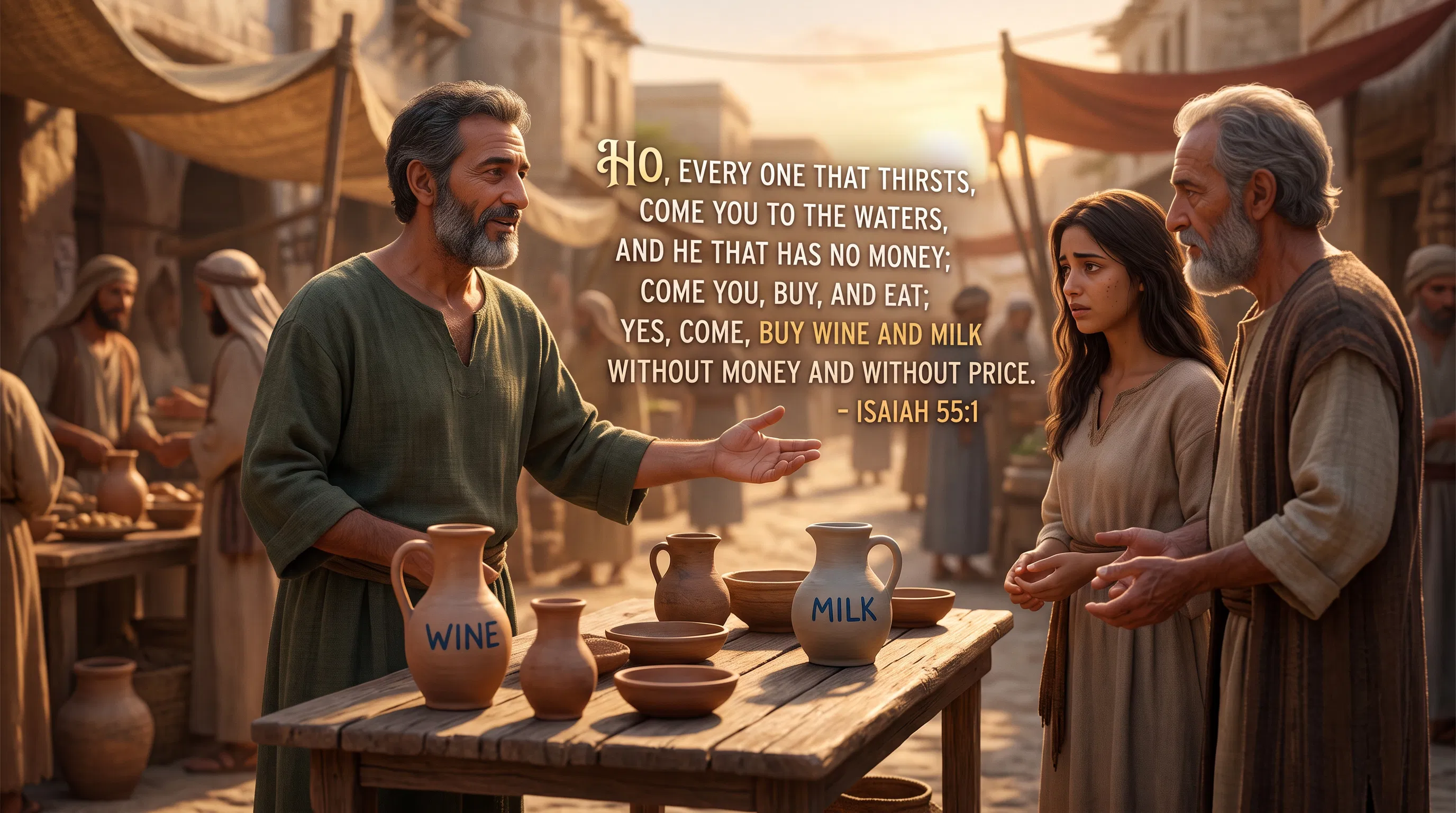 Living Waters Offered Without Price