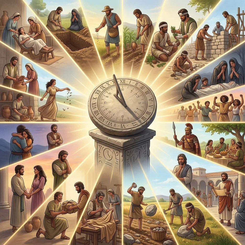 The Infinite Cycles of Time in the World