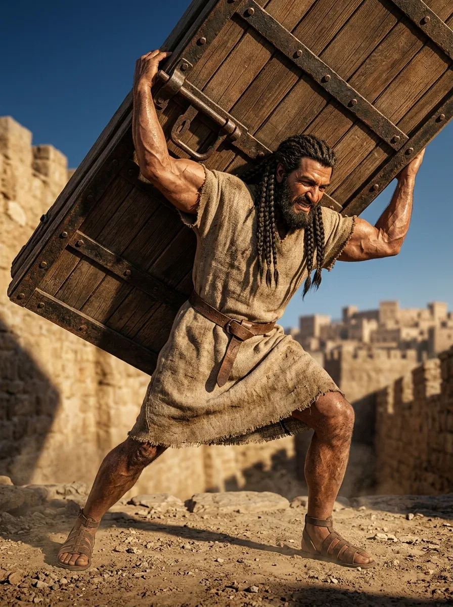 Samson Carries Off the City Gate