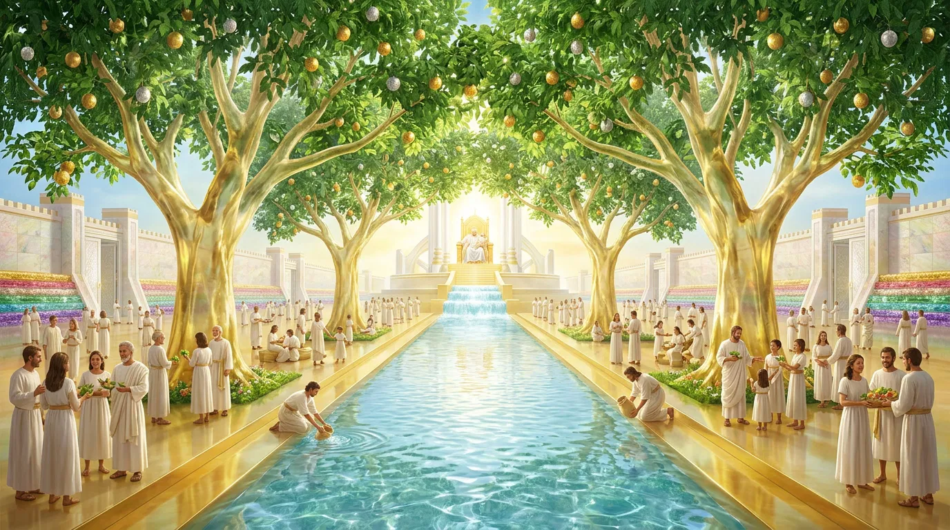 Tree of Life Beside the River of Life