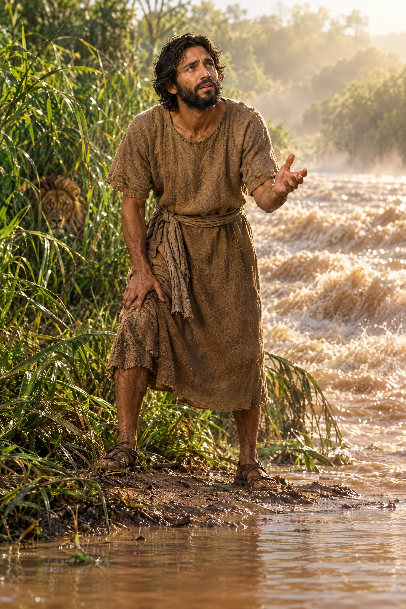 Jeremiah Questions God at the Flooded Jordan