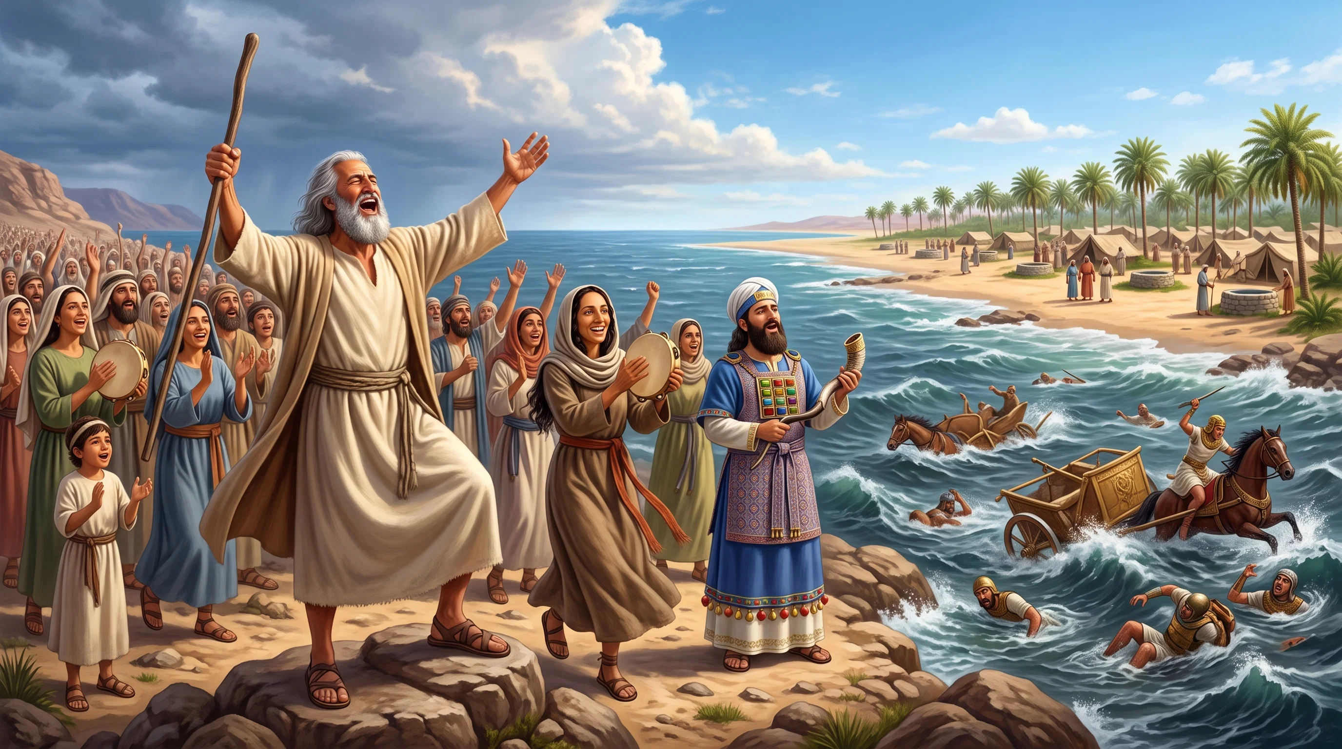 Songs of Deliverance at the Shore