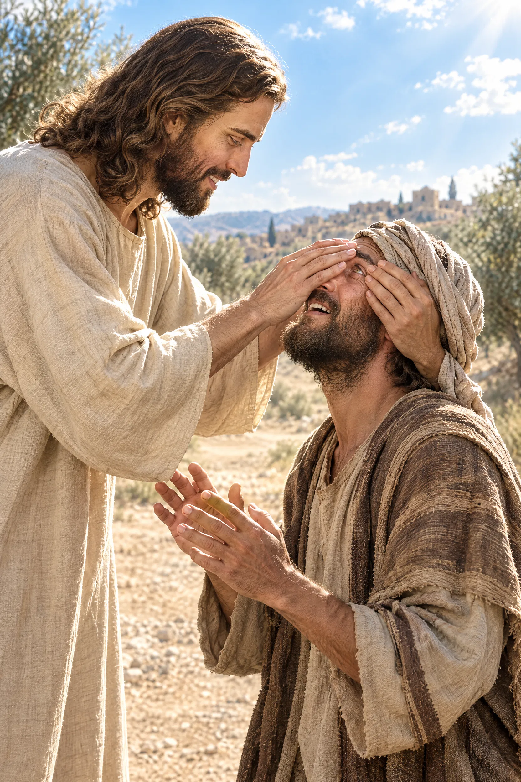 Jesus Heals the Blind Man at Bethsaida