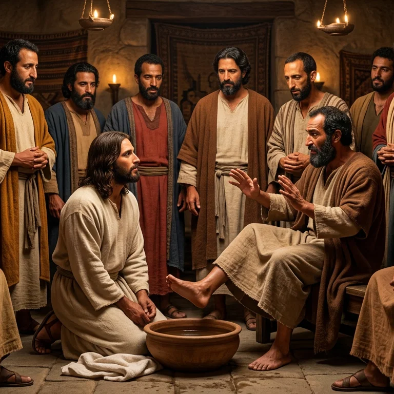 Jesus Washing Peter's Feet
