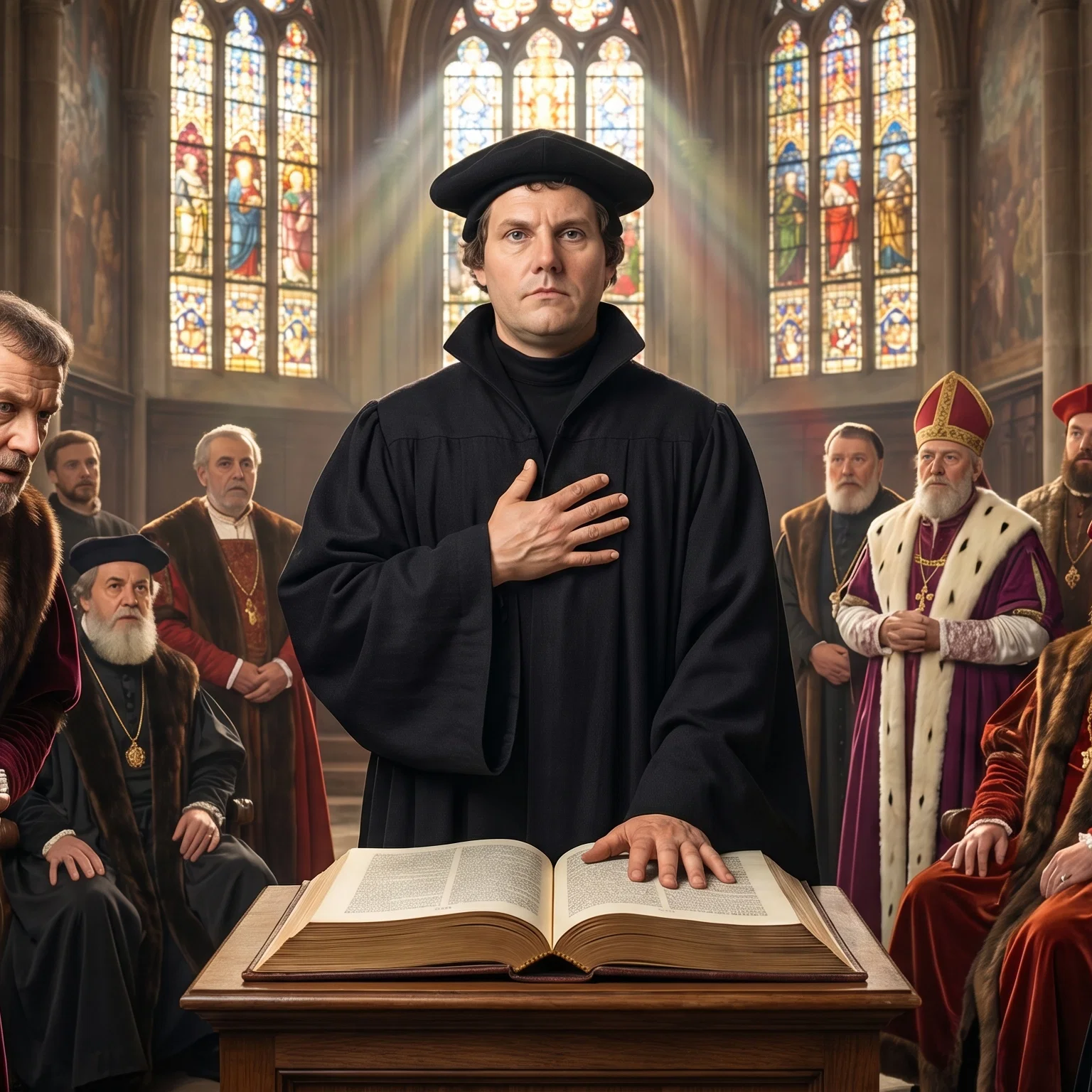 Martin Luther at the Diet of Worms