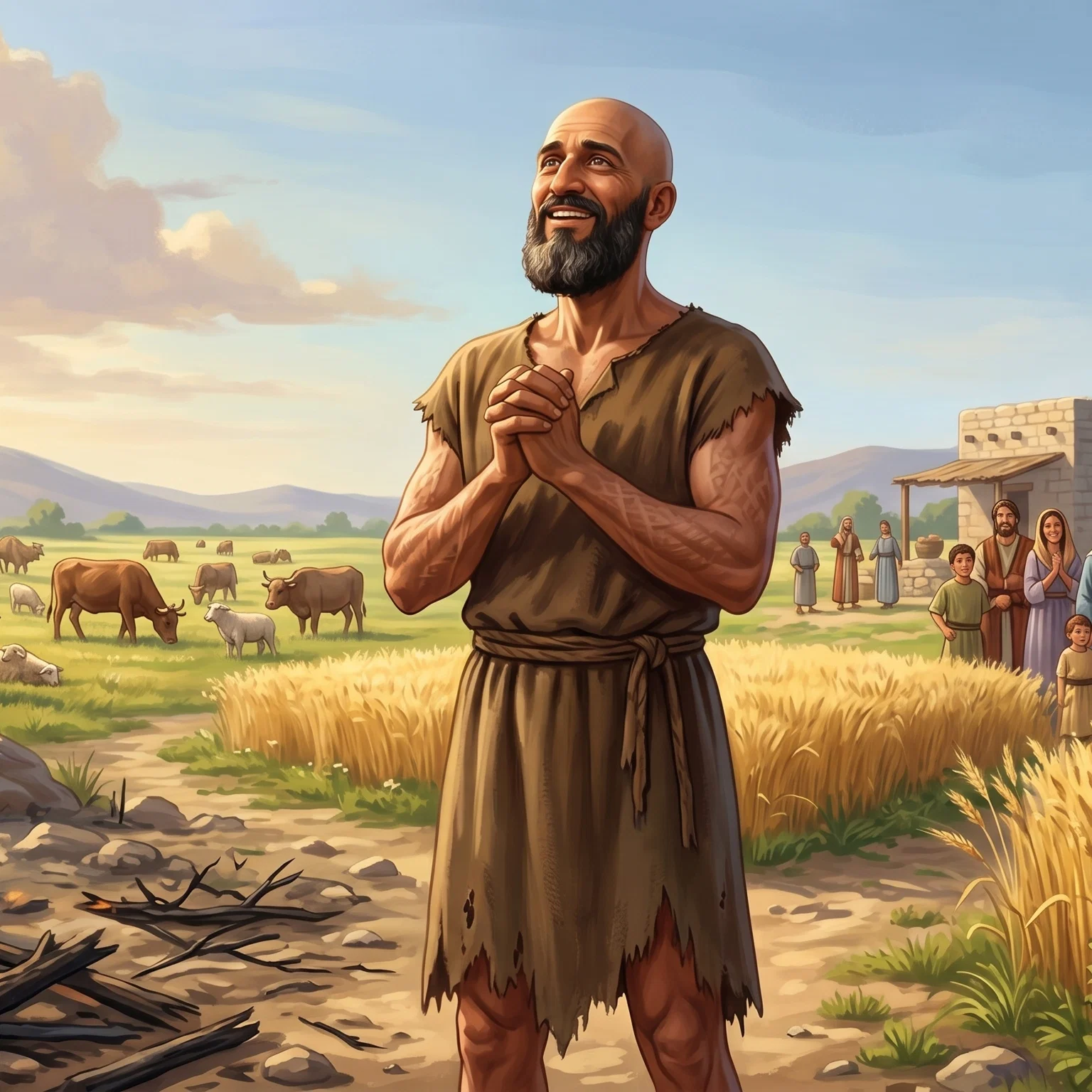 Job's Steadfast Faith Amidst The Storm