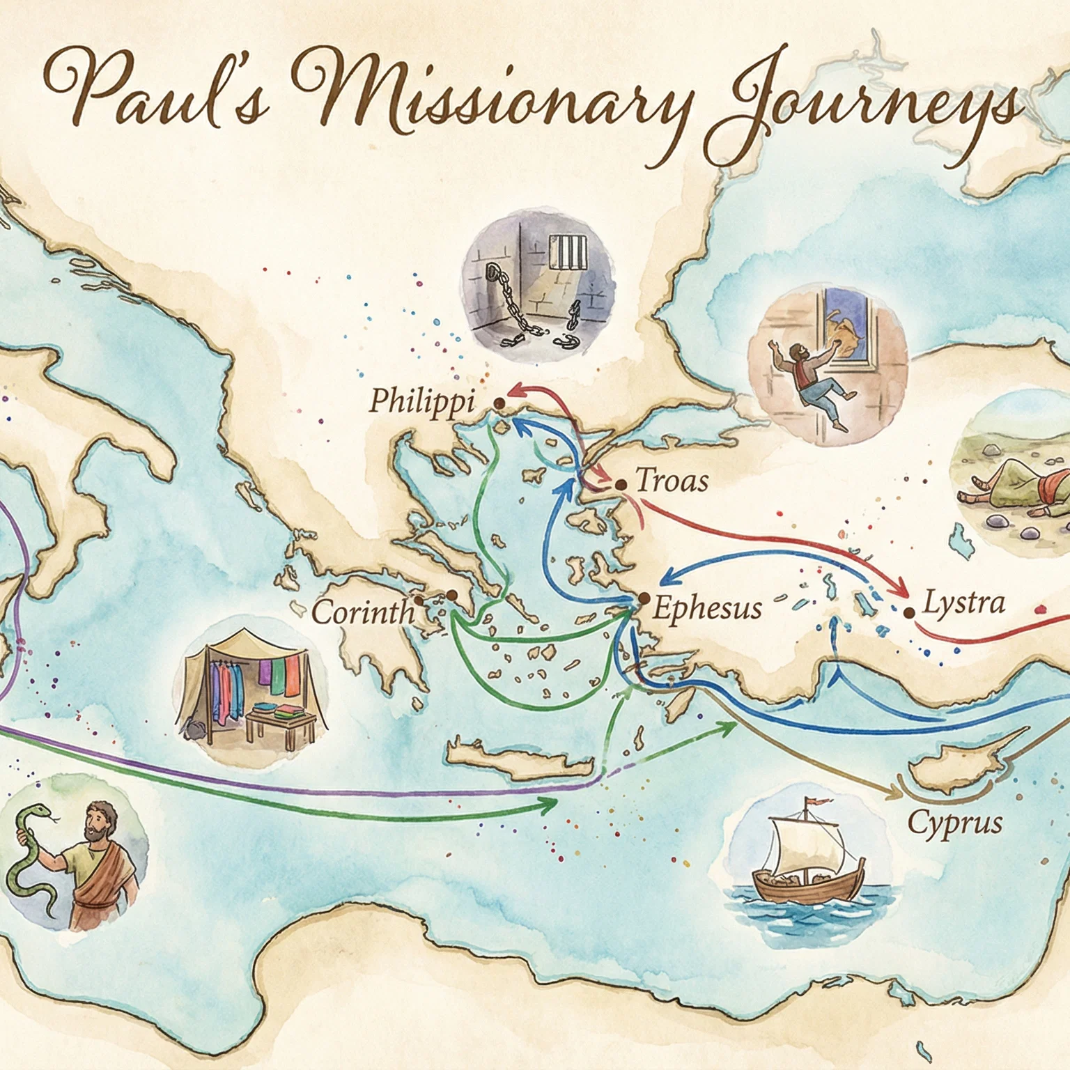 Tracing the Footsteps of Paul