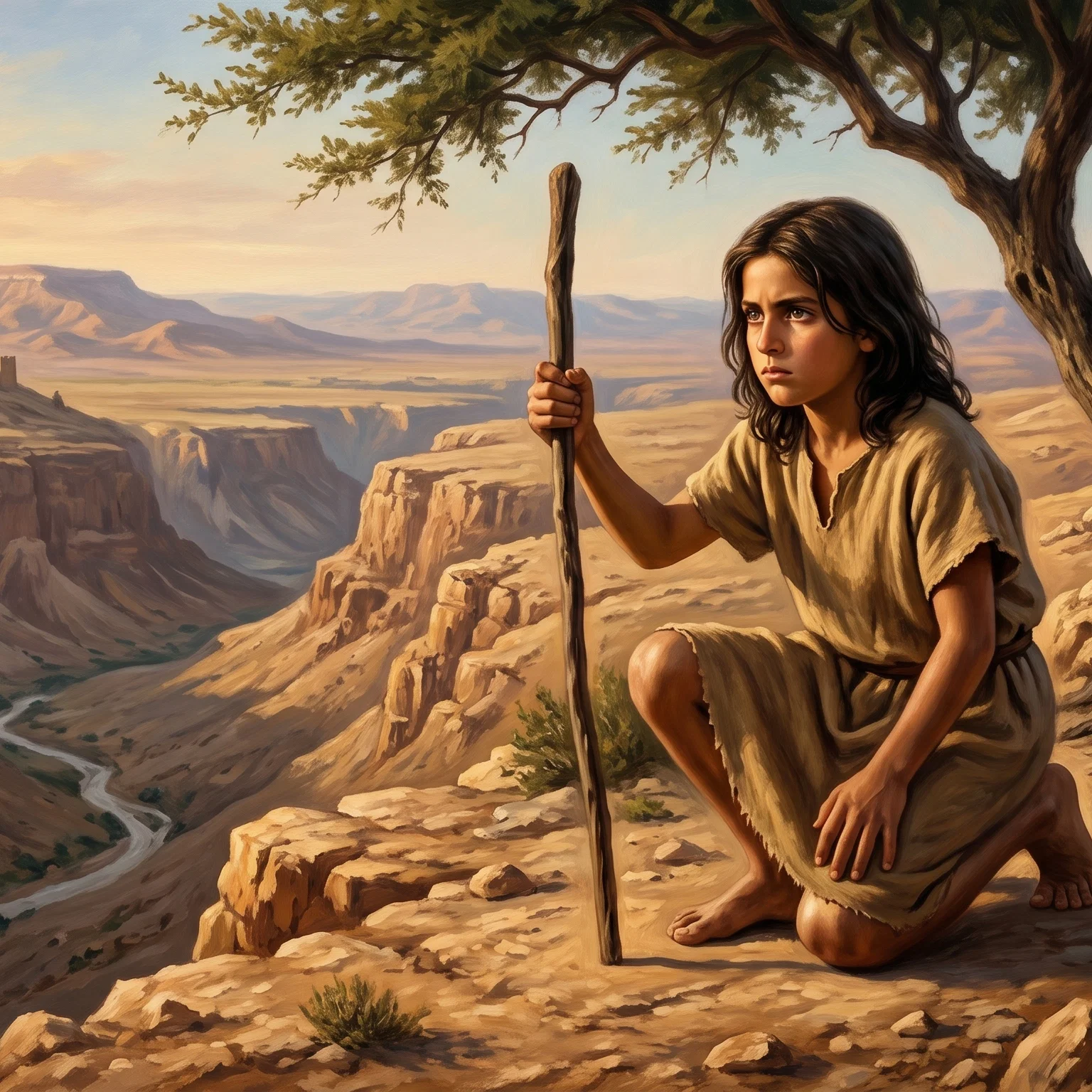 Young John in the Wilderness