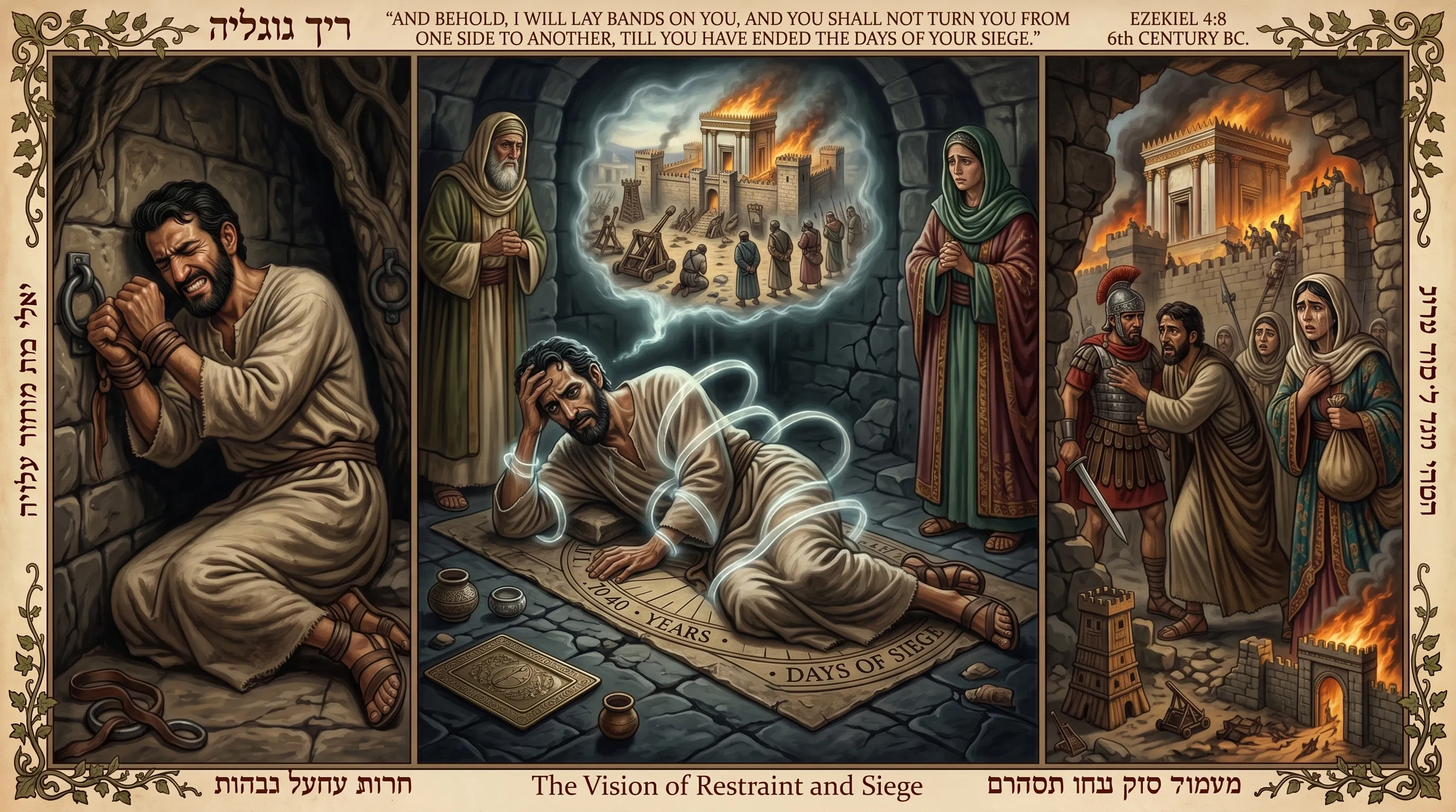 Ezekiel Bound by Divine Command