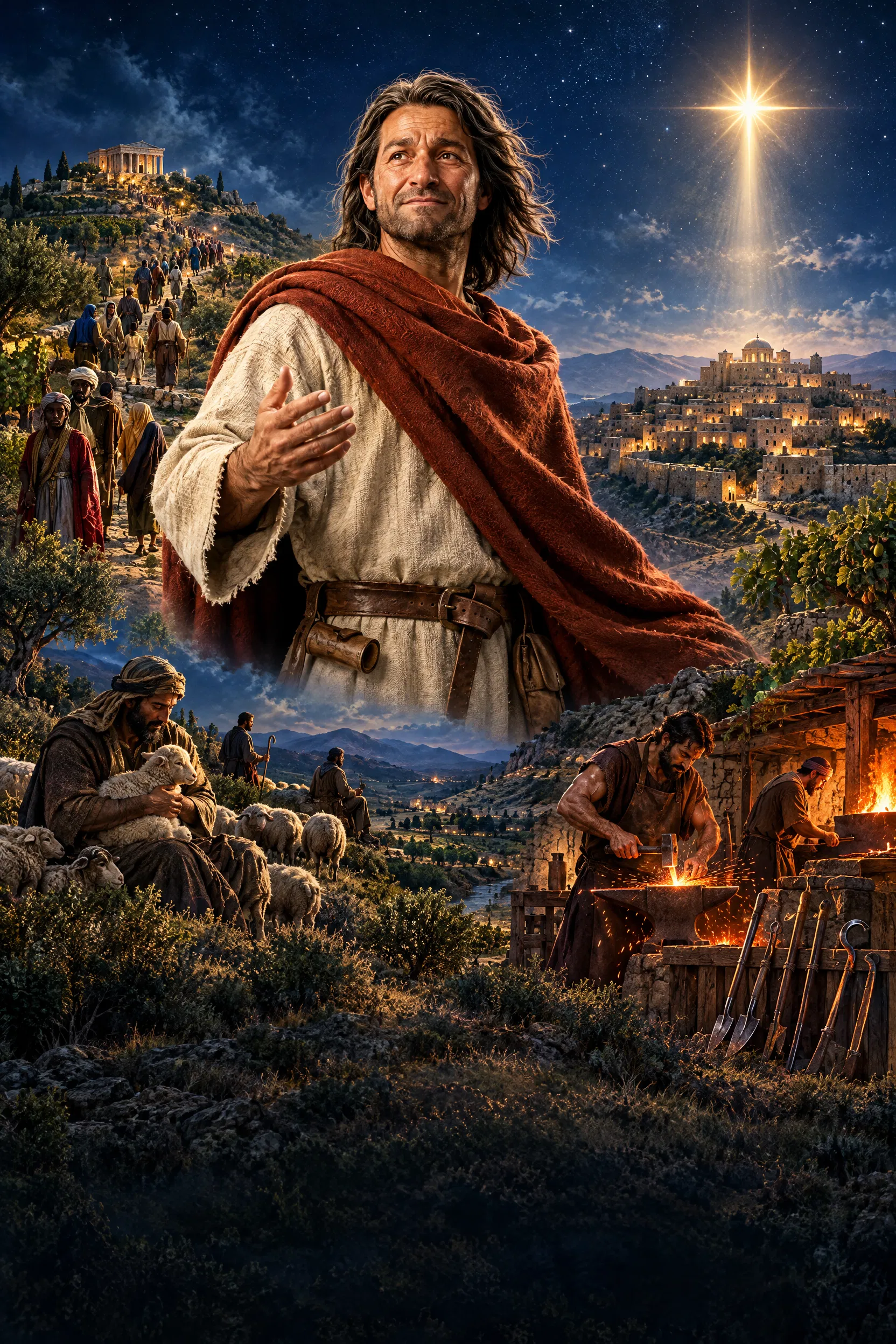 Micah Looks Toward Bethlehem Under the Star