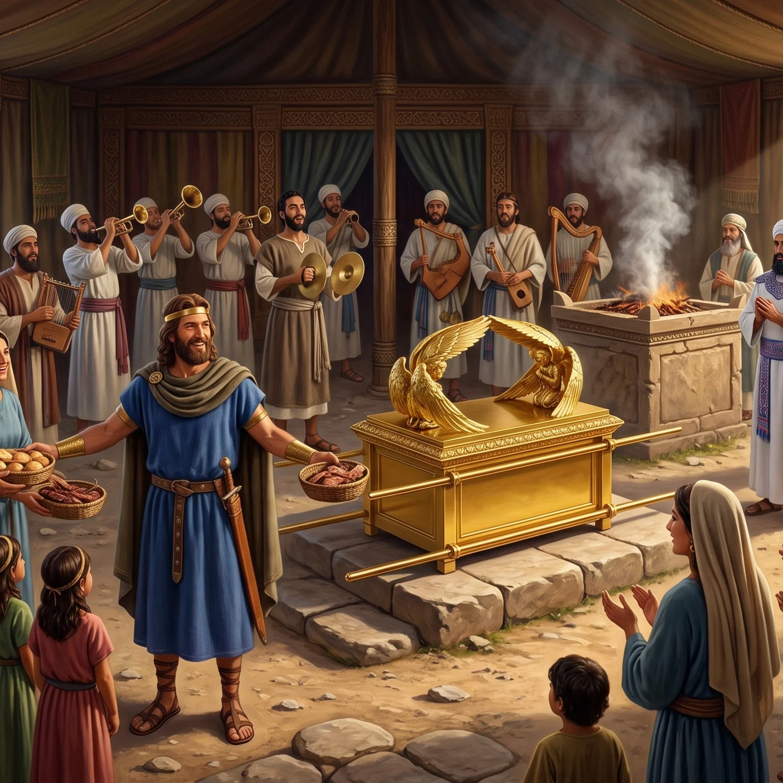 The Ark Brought to Jerusalem