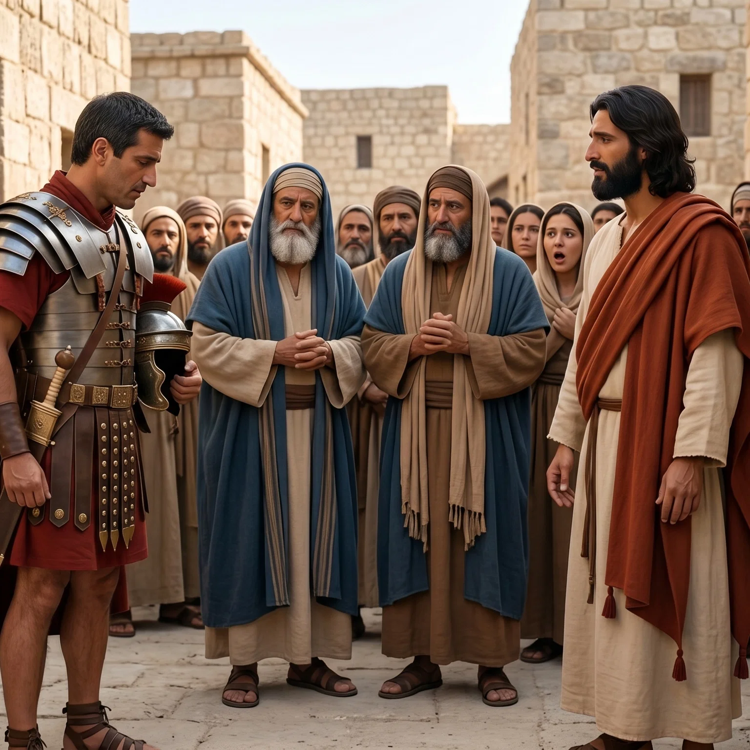 The Centurions Humble Plea for His Servant's Healing