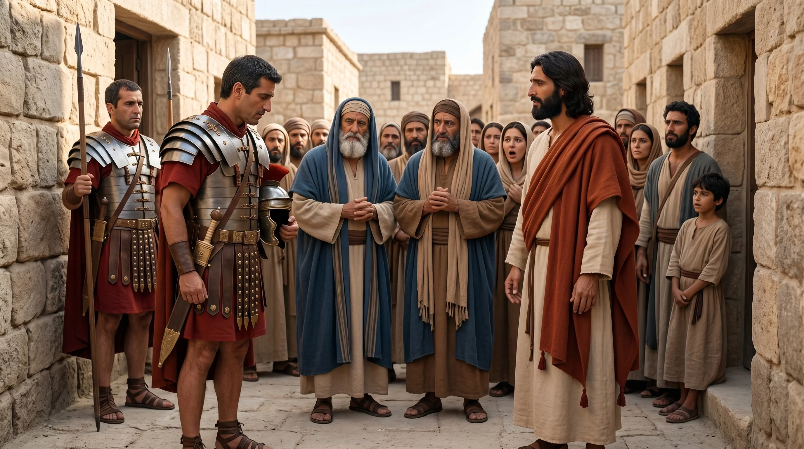 The Centurions Humble Plea for His Servant's Healing