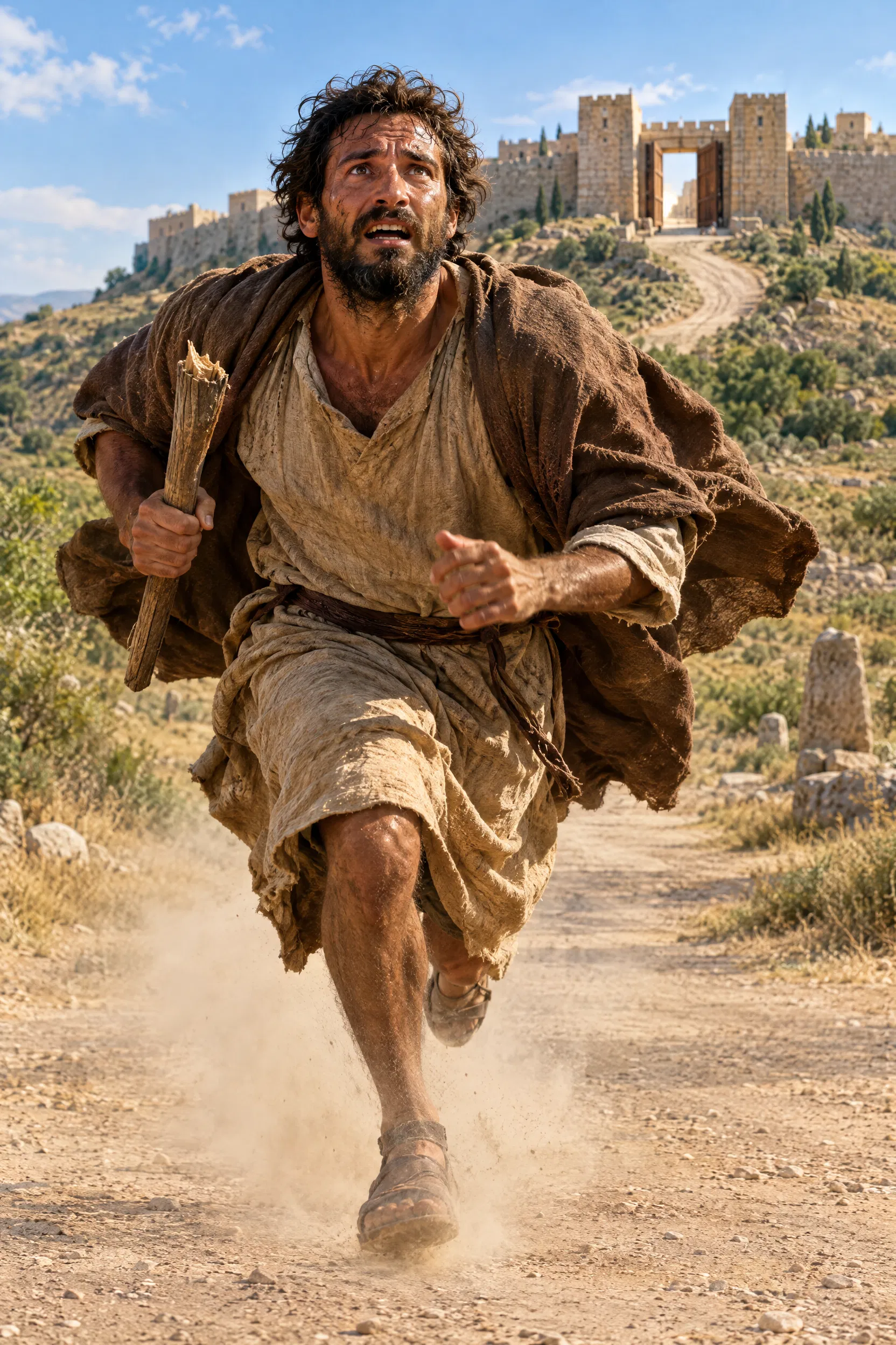 A Man Flees to the City of Refuge