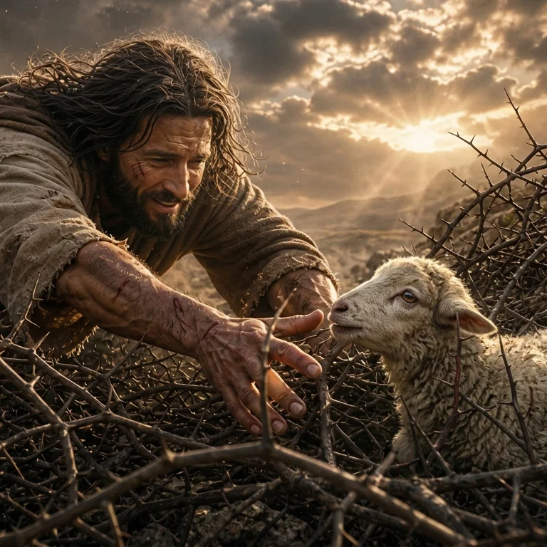 The Shepherd Seeking the Lost