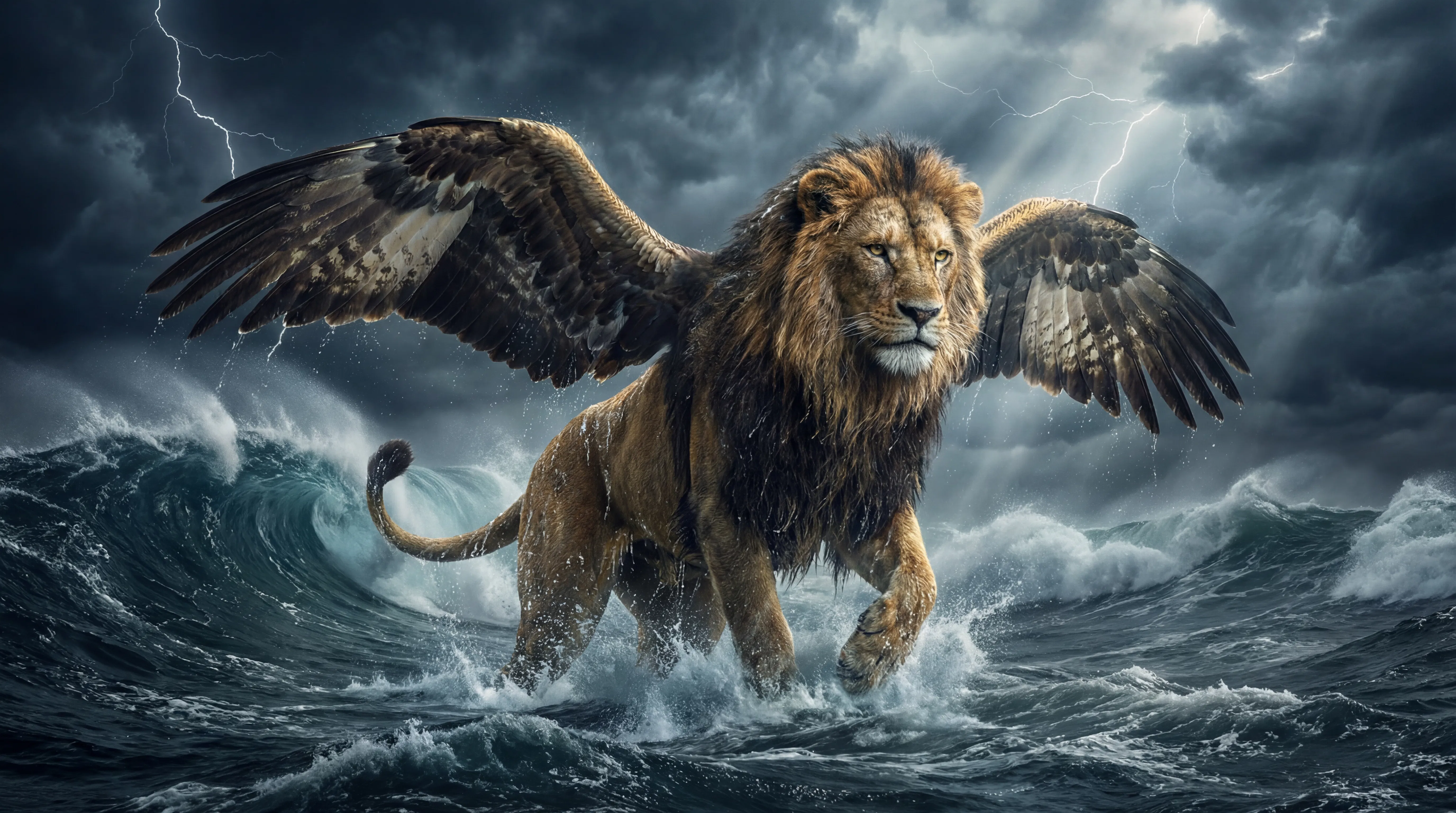 Daniel's Vision of the Rising Lion
