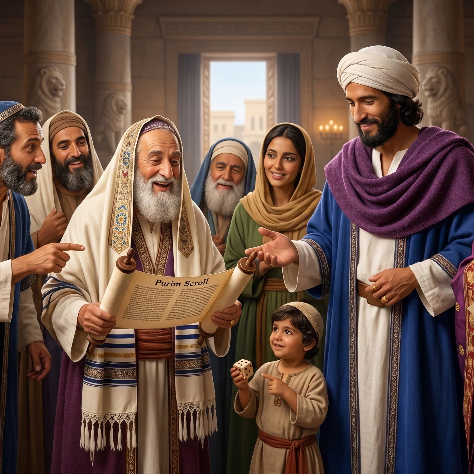 The Festival of Purim Celebration