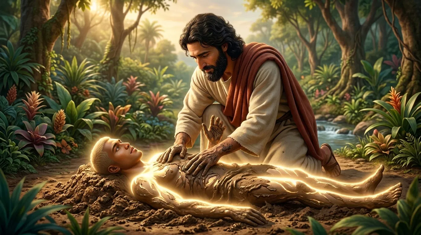 Adam Formed From the Dust of the Ground