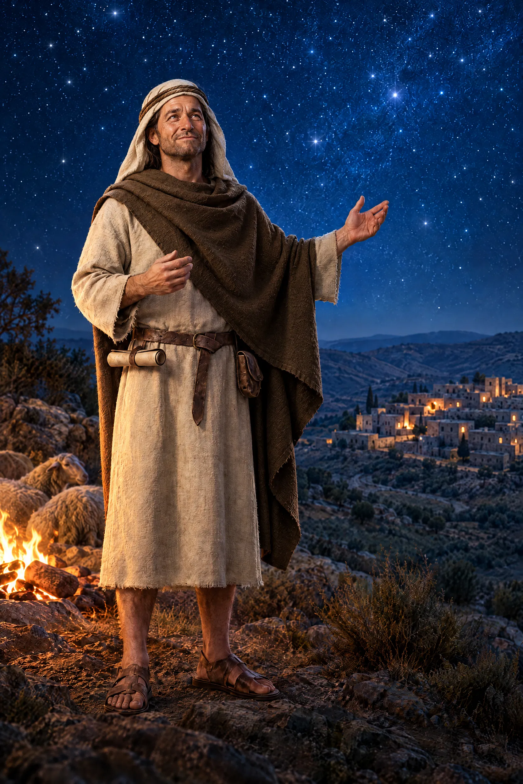 Micah Beneath the Stars Above Bethlehem