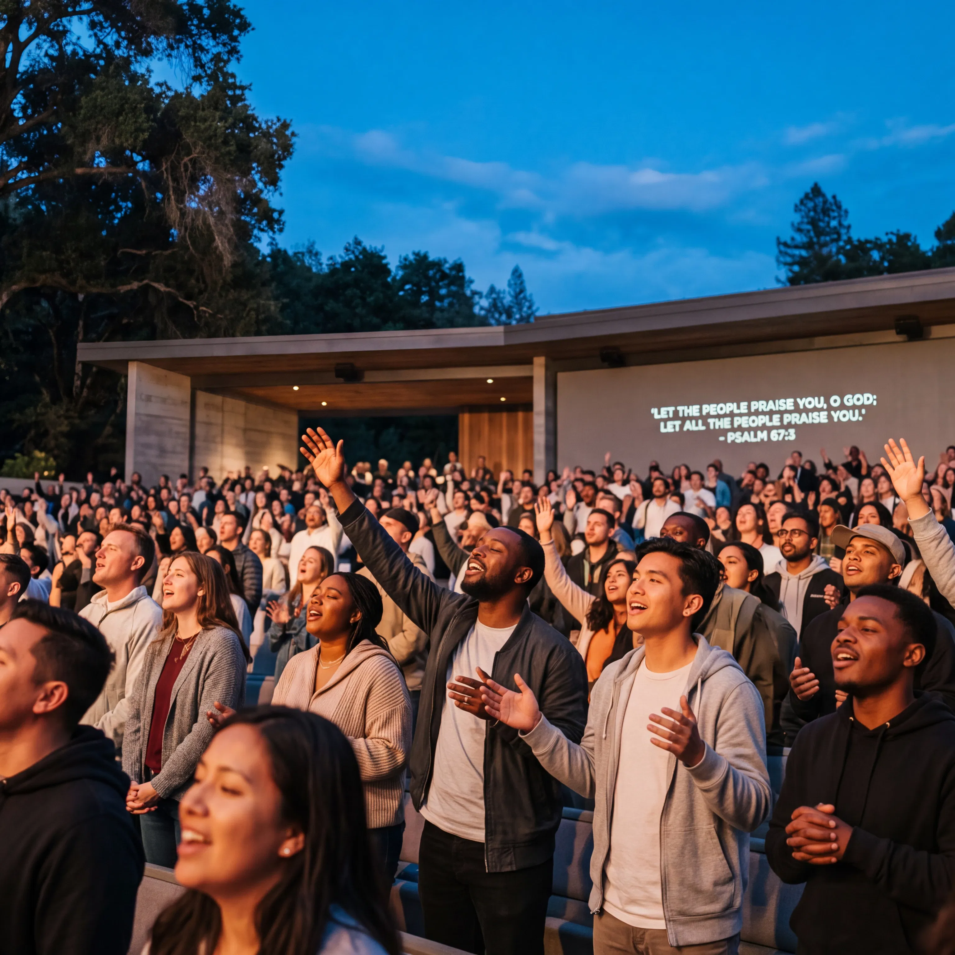 Nations Sing Praises to God