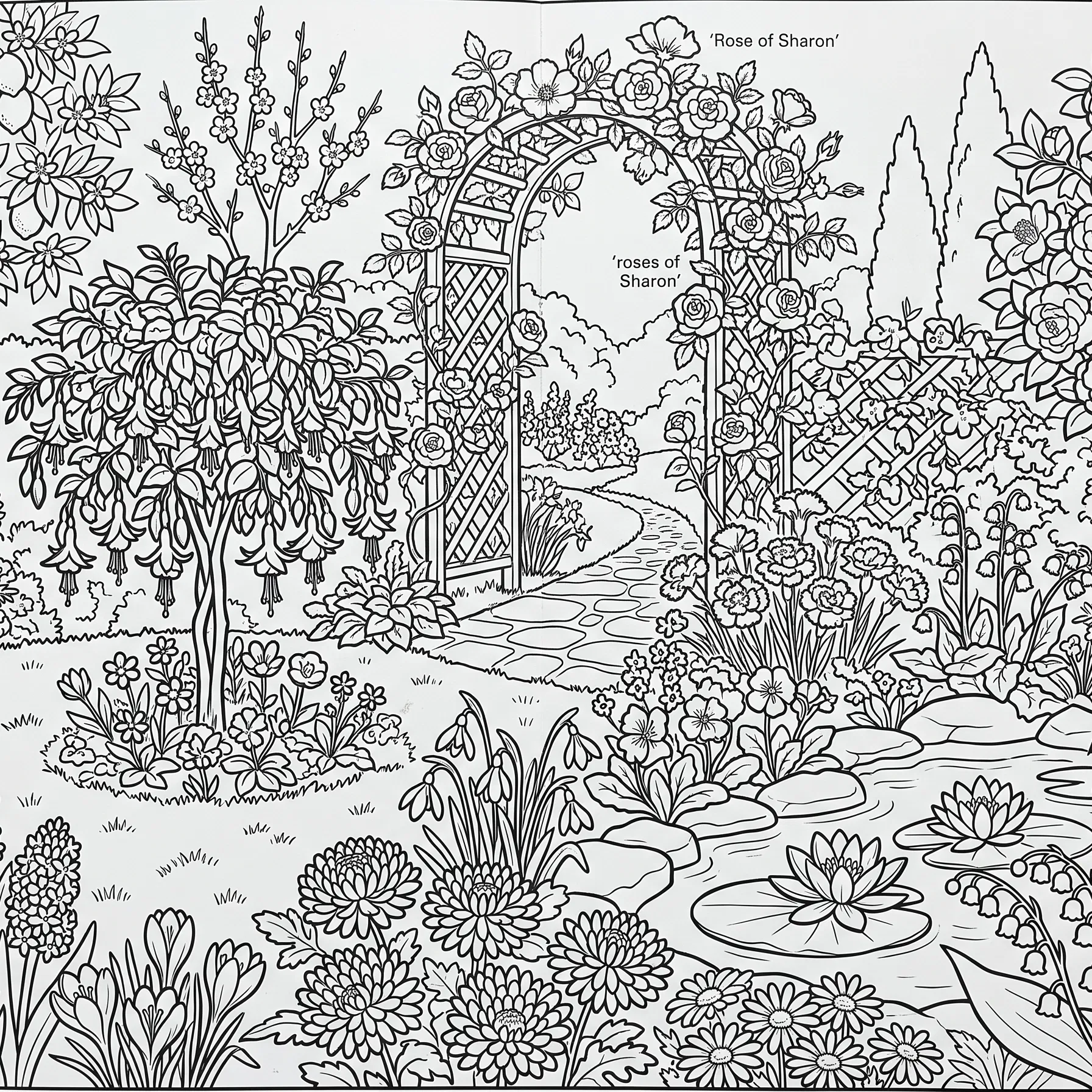 Divine Beauty in the Garden
