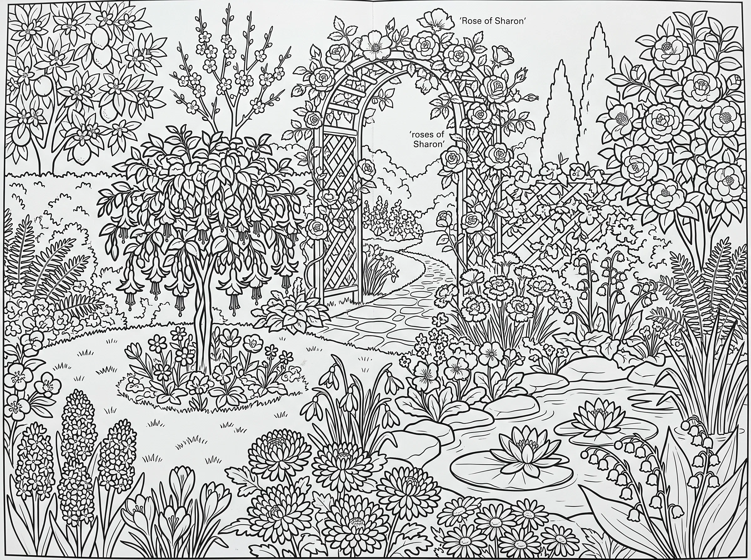 Divine Beauty in the Garden