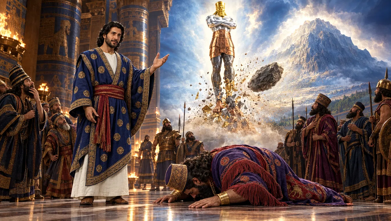Daniel Interprets Nebuchadnezzar's Dream of the Statue