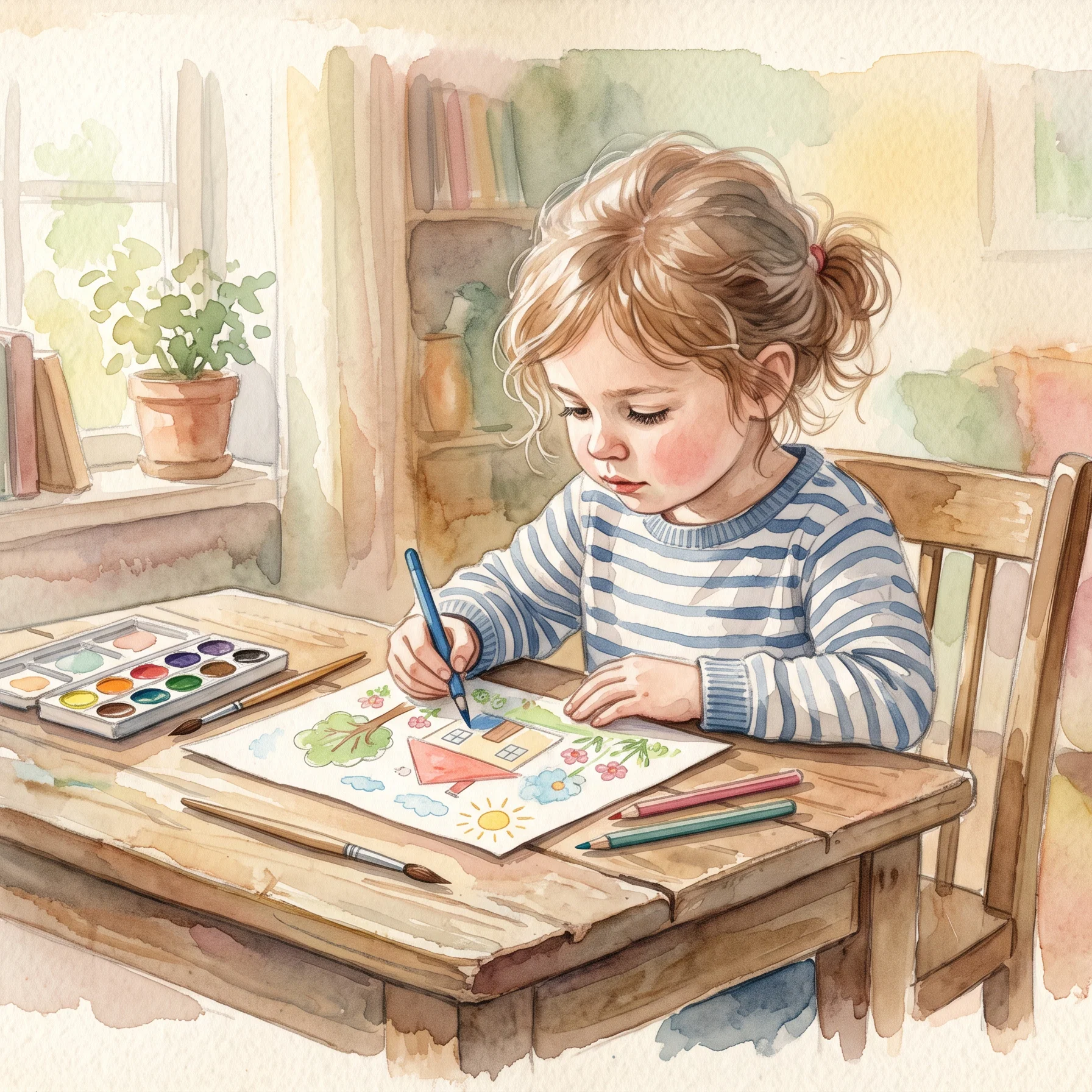 Young Hands Creating Sacred Art