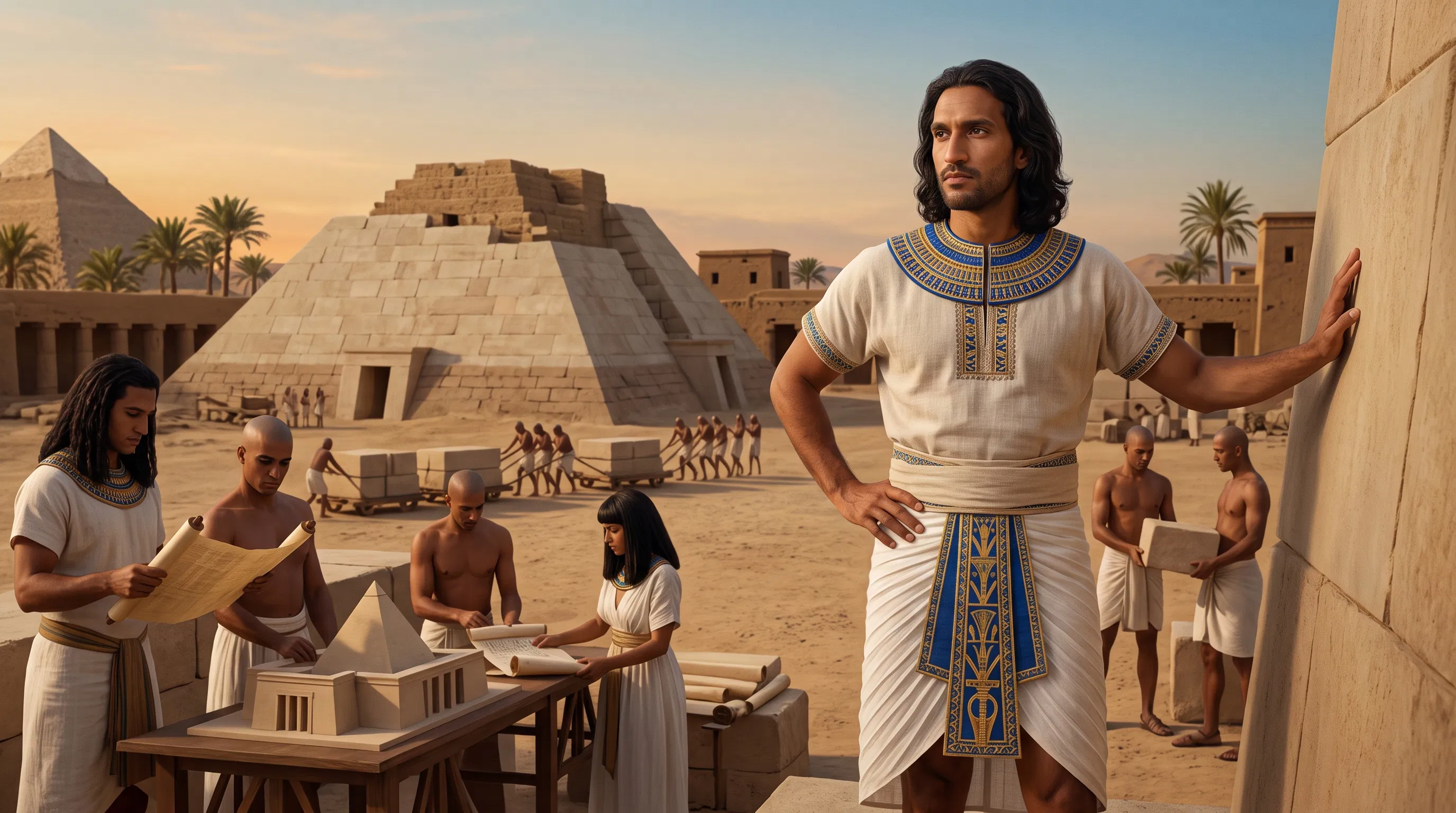 Moses as a Prince in Egypt