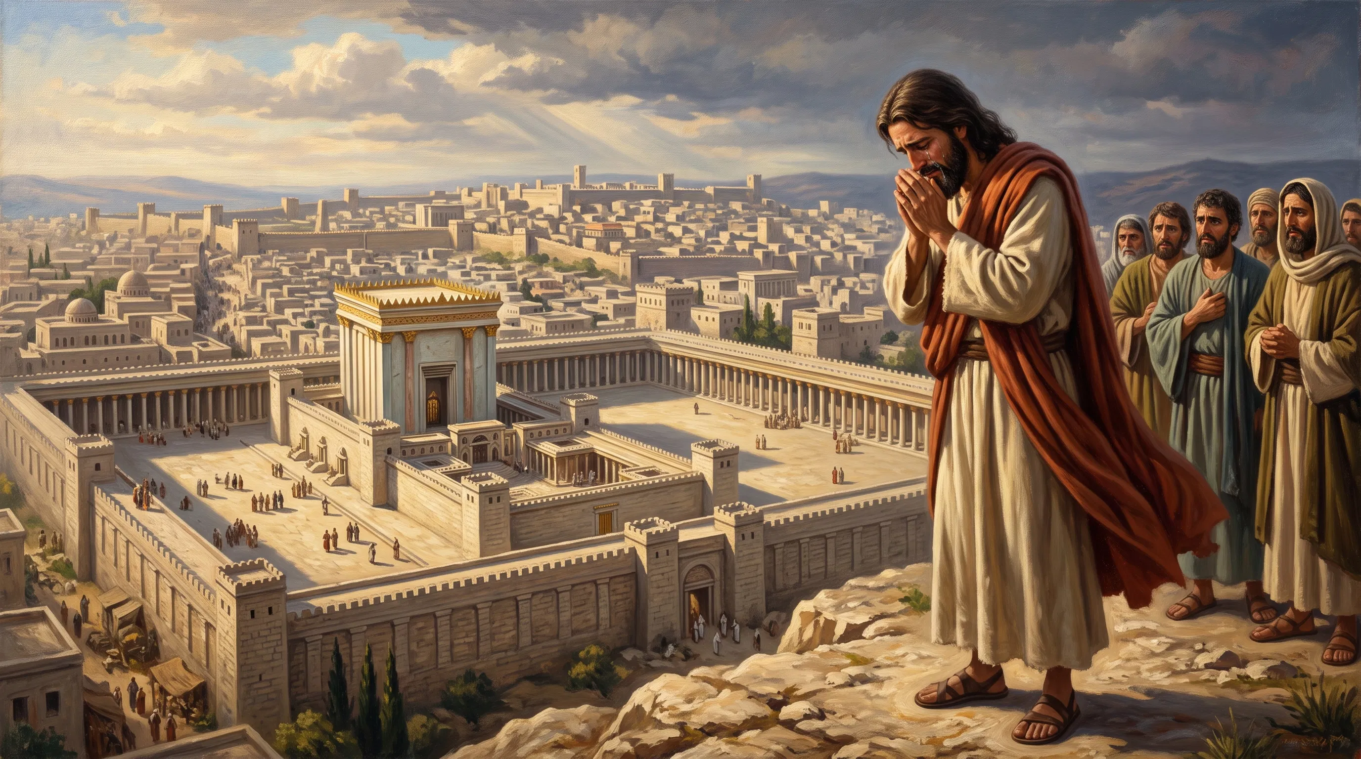 The Savior Weeps Over Jerusalem