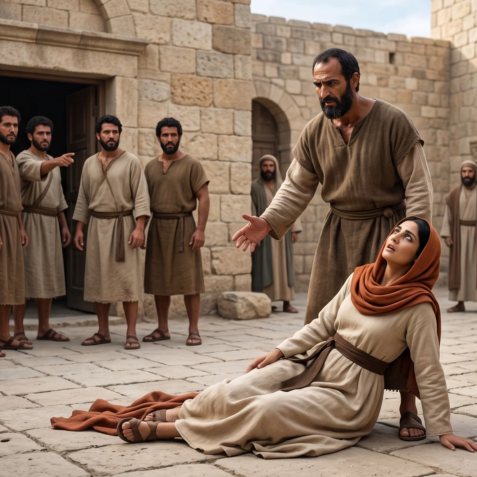 The Divine Judgment of Sapphira