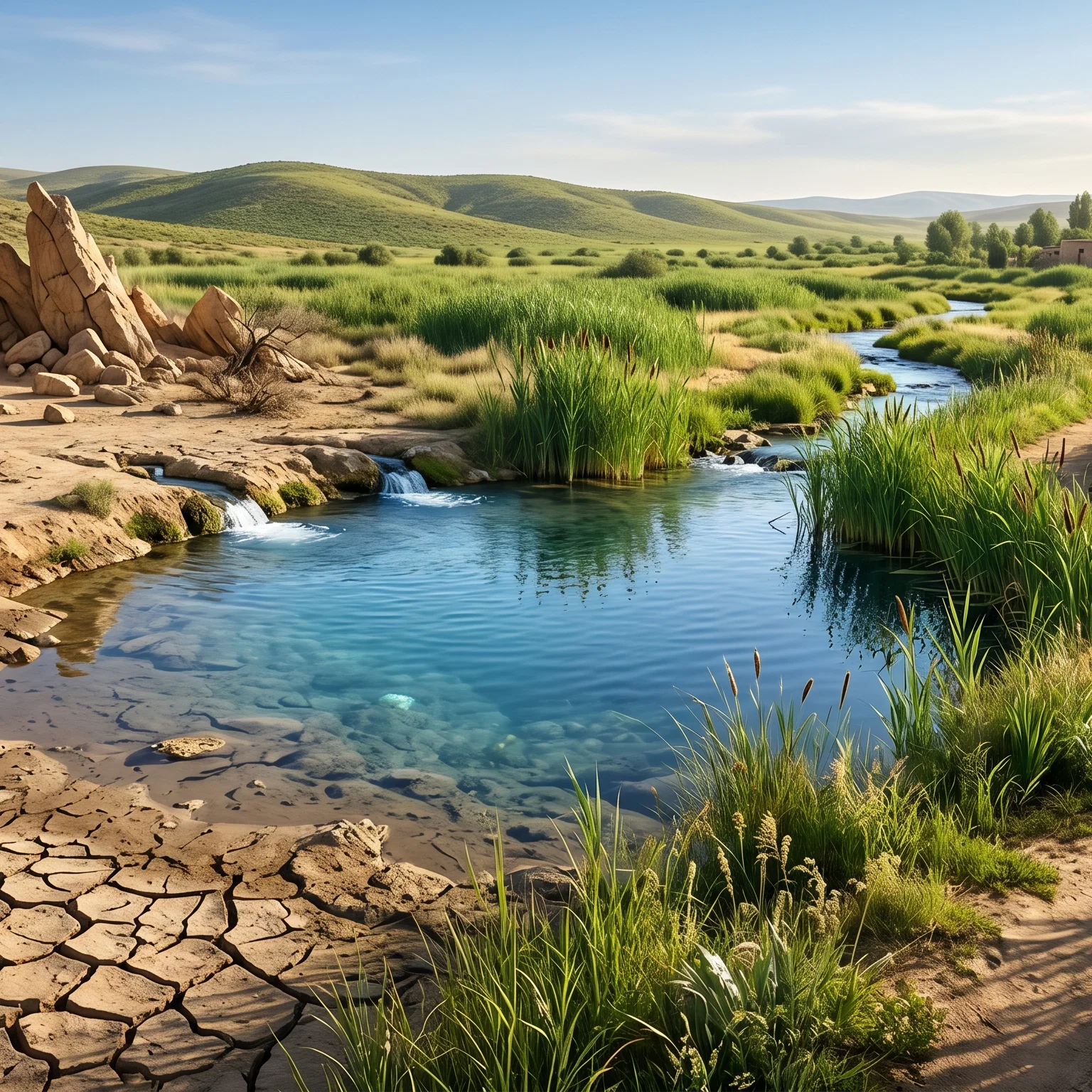 Living Waters in the Desert