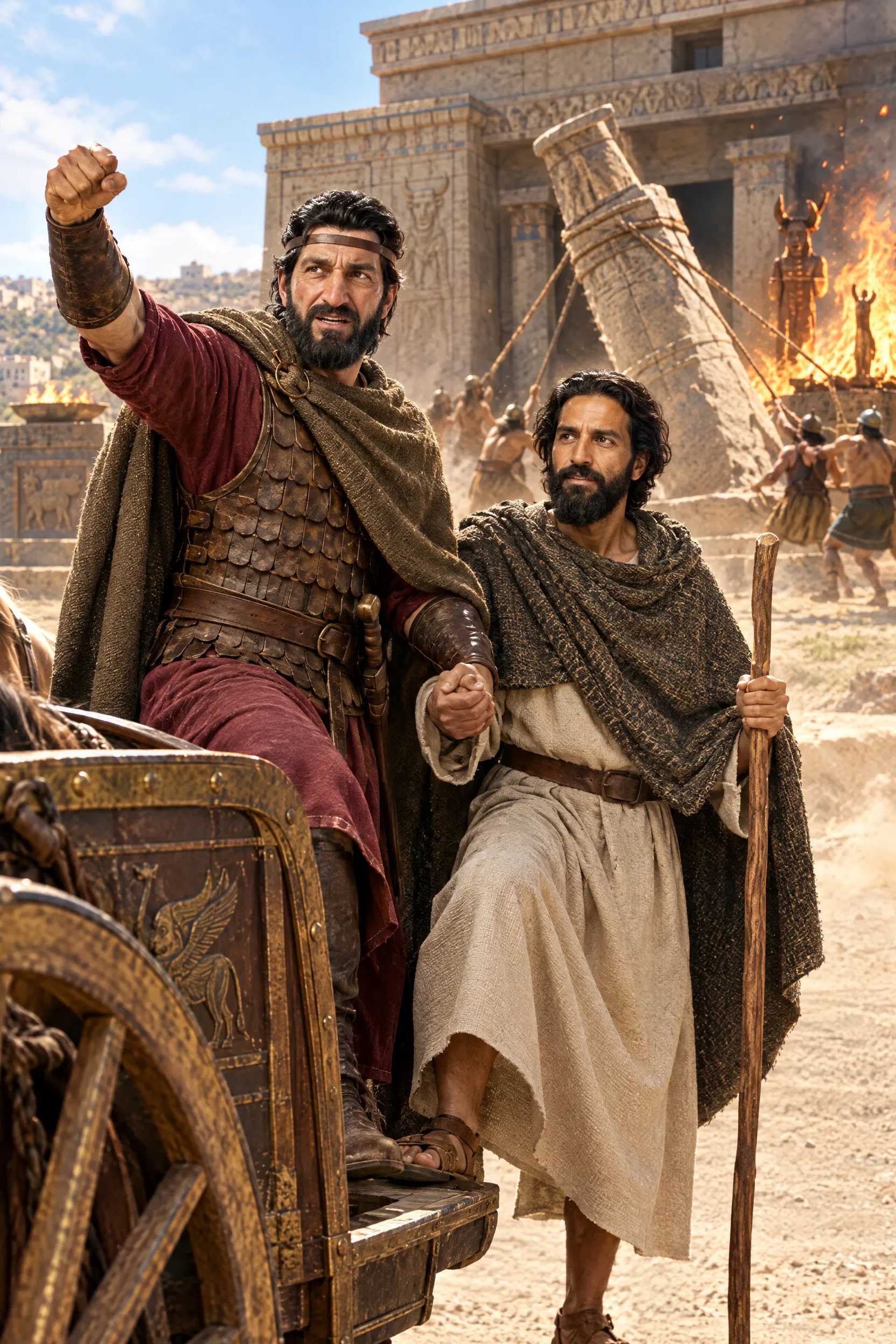 Jehu Tears Down the Worship of Baal