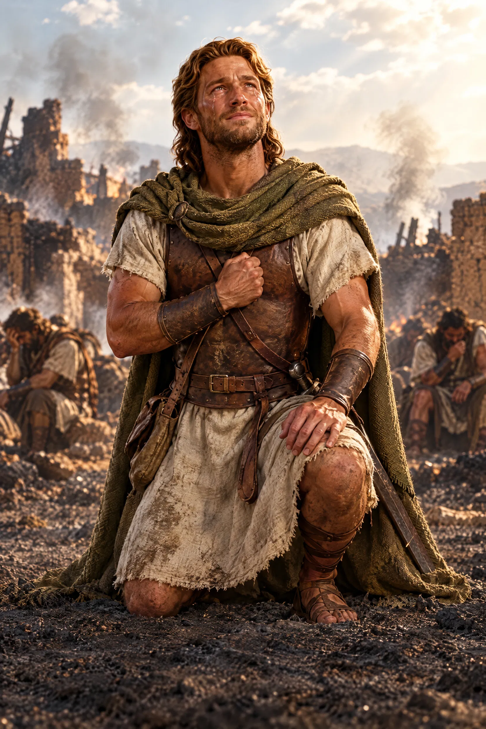 David Weeps Among the Ruins of Ziklag