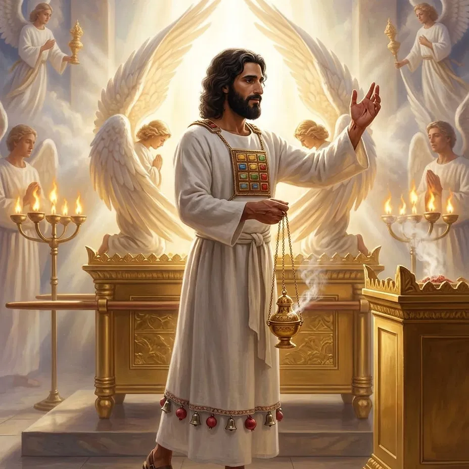 Jesus as High Priest Among the Angels